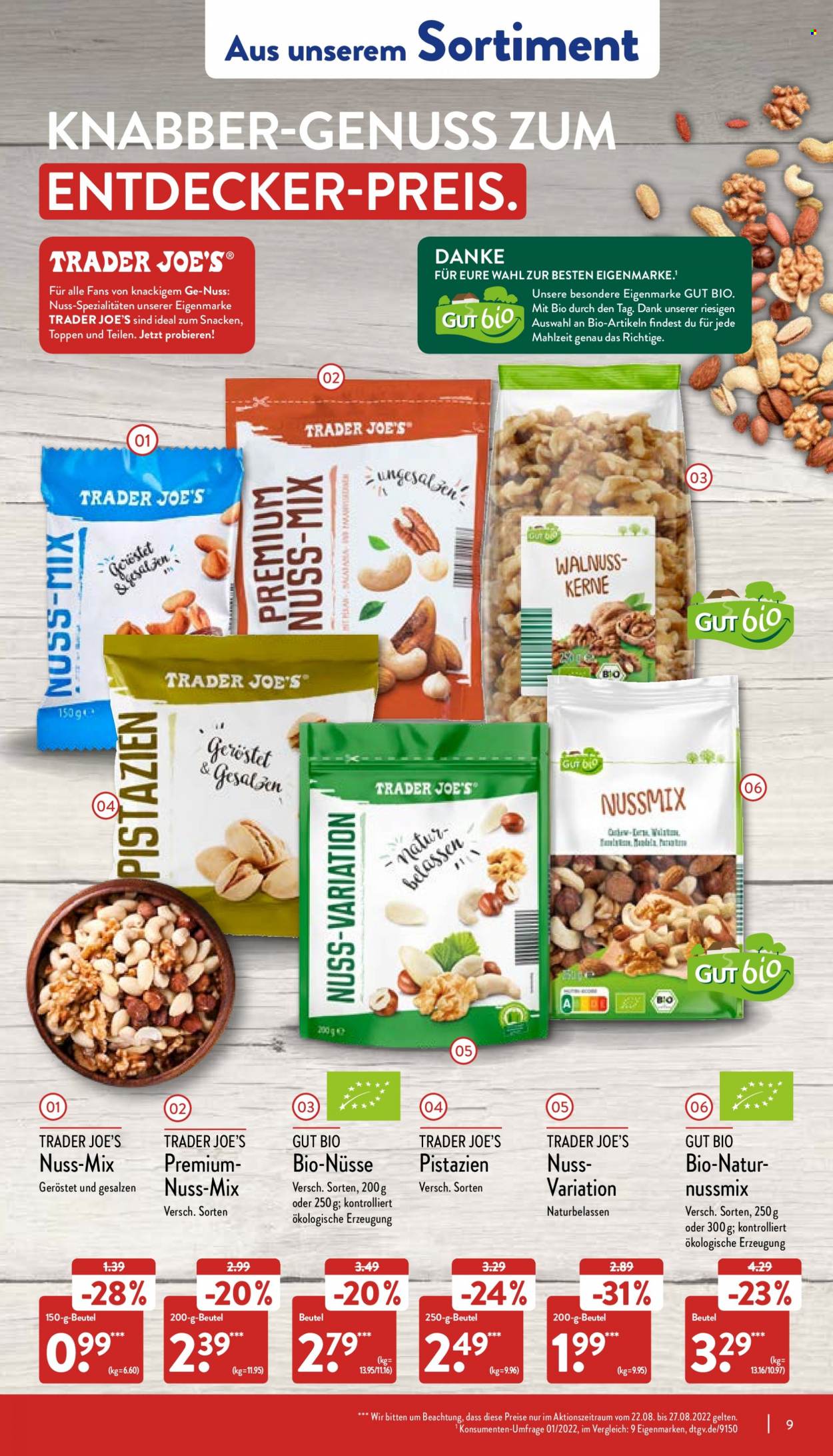 ALDI Nord Prospekte  - 22.08.2022 - 27.08.2022. Seite 9