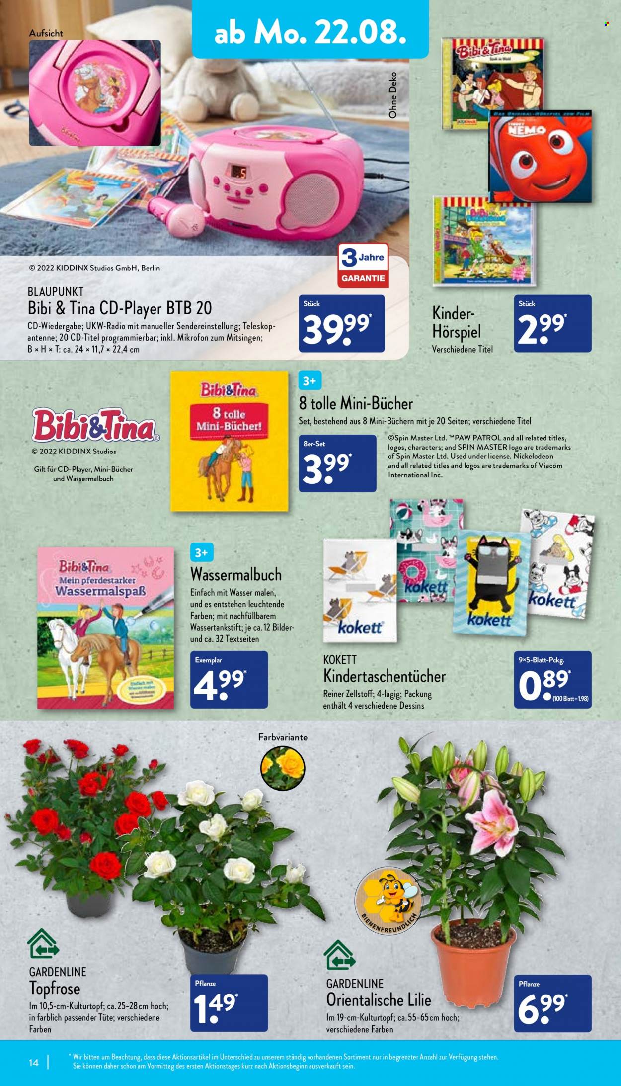ALDI Nord Prospekte  - 22.08.2022 - 27.08.2022. Seite 14