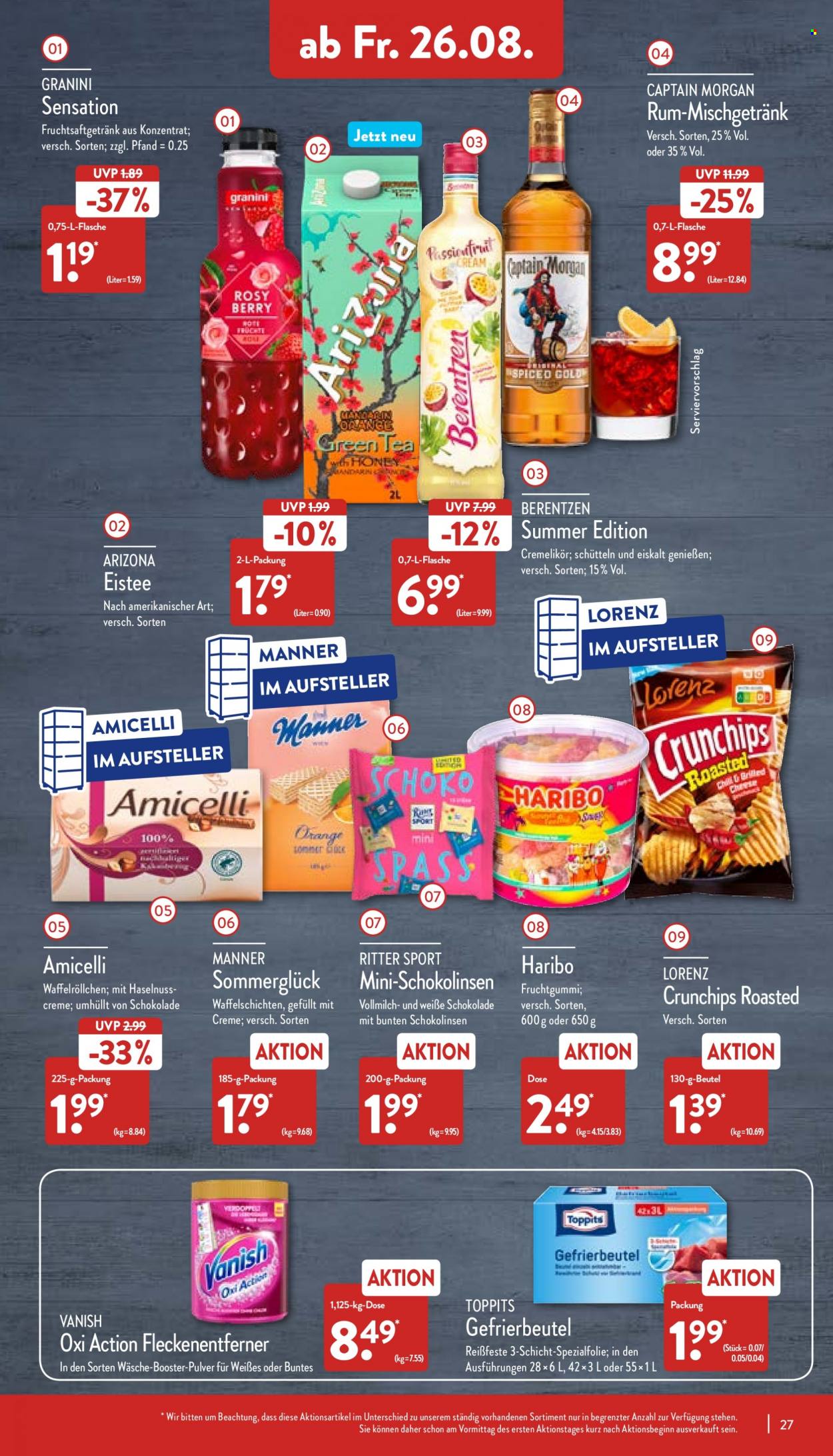 ALDI Nord Prospekte  - 22.08.2022 - 27.08.2022. Seite 27