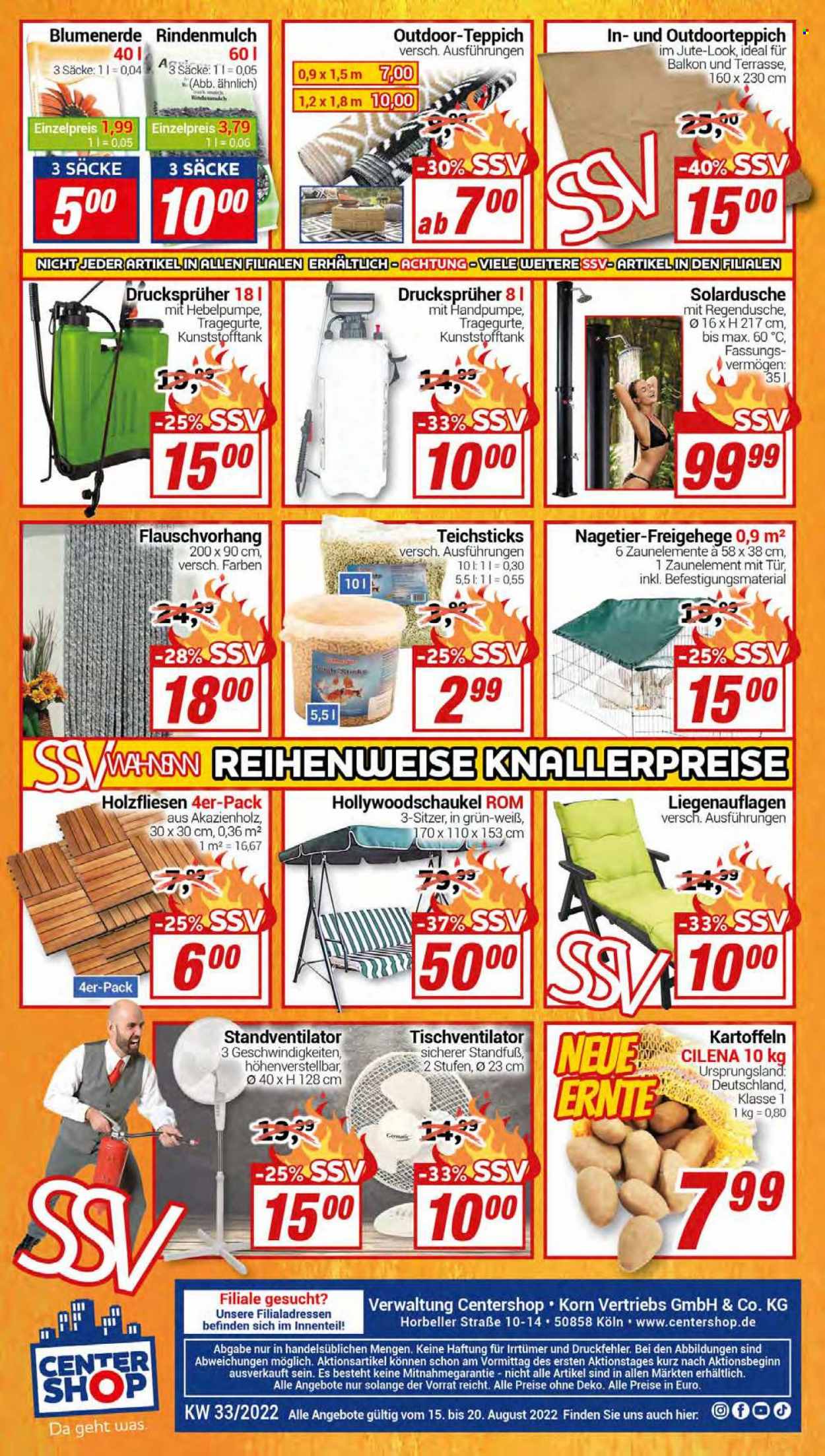 CENTERSHOP Prospekte  - 15.08.2022 - 20.08.2022. Seite 20