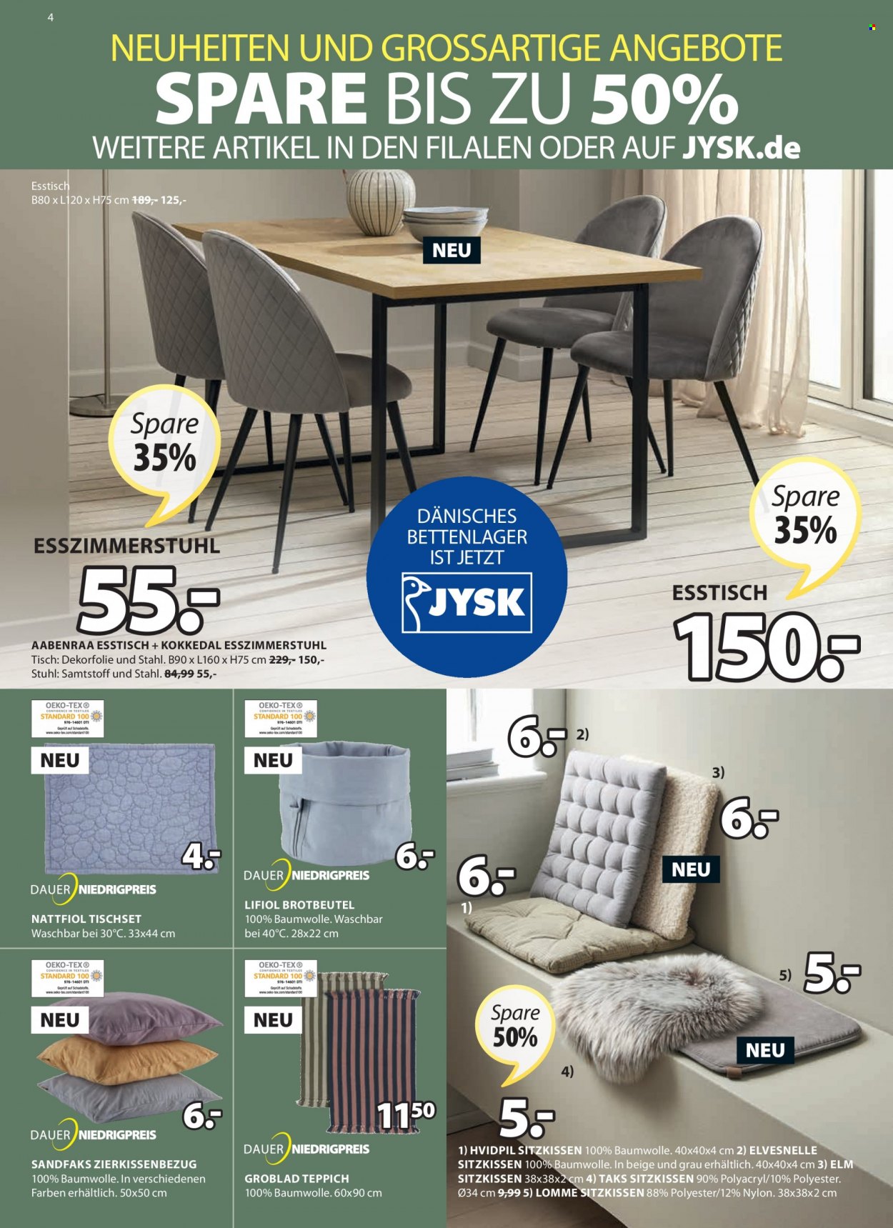 JYSK Prospekte  - 14.08.2022 - 17.09.2022. Seite 4