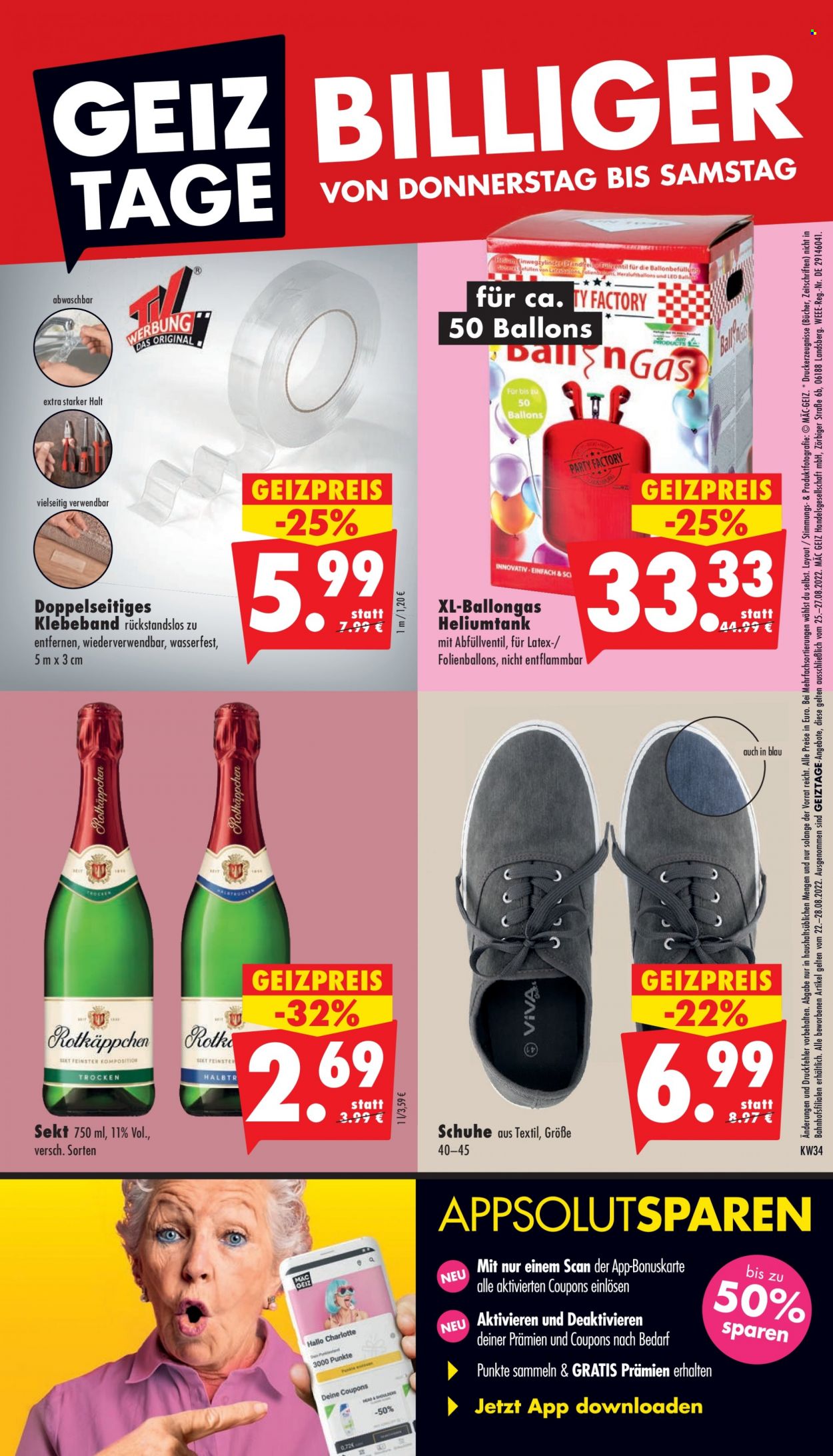 Mäc-Geiz Prospekte  - 22.08.2022 - 28.08.2022. Seite 16