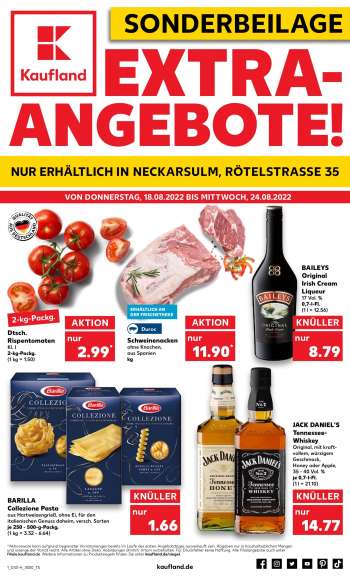 Prospekte Kaufland - 18.08.2022 - 24.08.2022.