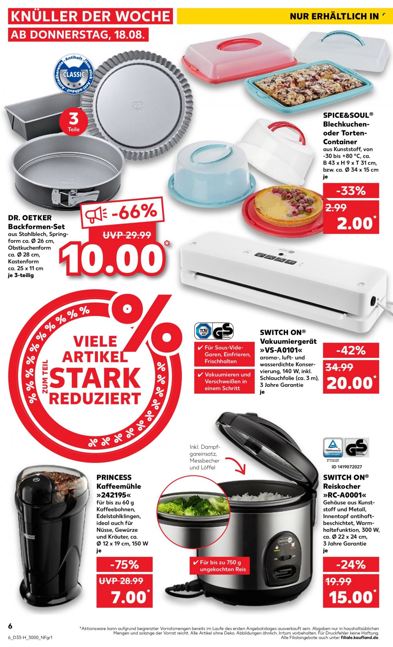 Kaufland Prospekte  - 18.08.2022 - 24.08.2022. Seite 6