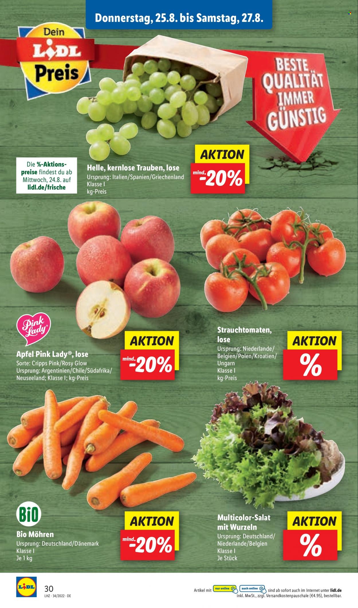 Lidl Prospekte  - 22.08.2022 - 27.08.2022. Seite 30