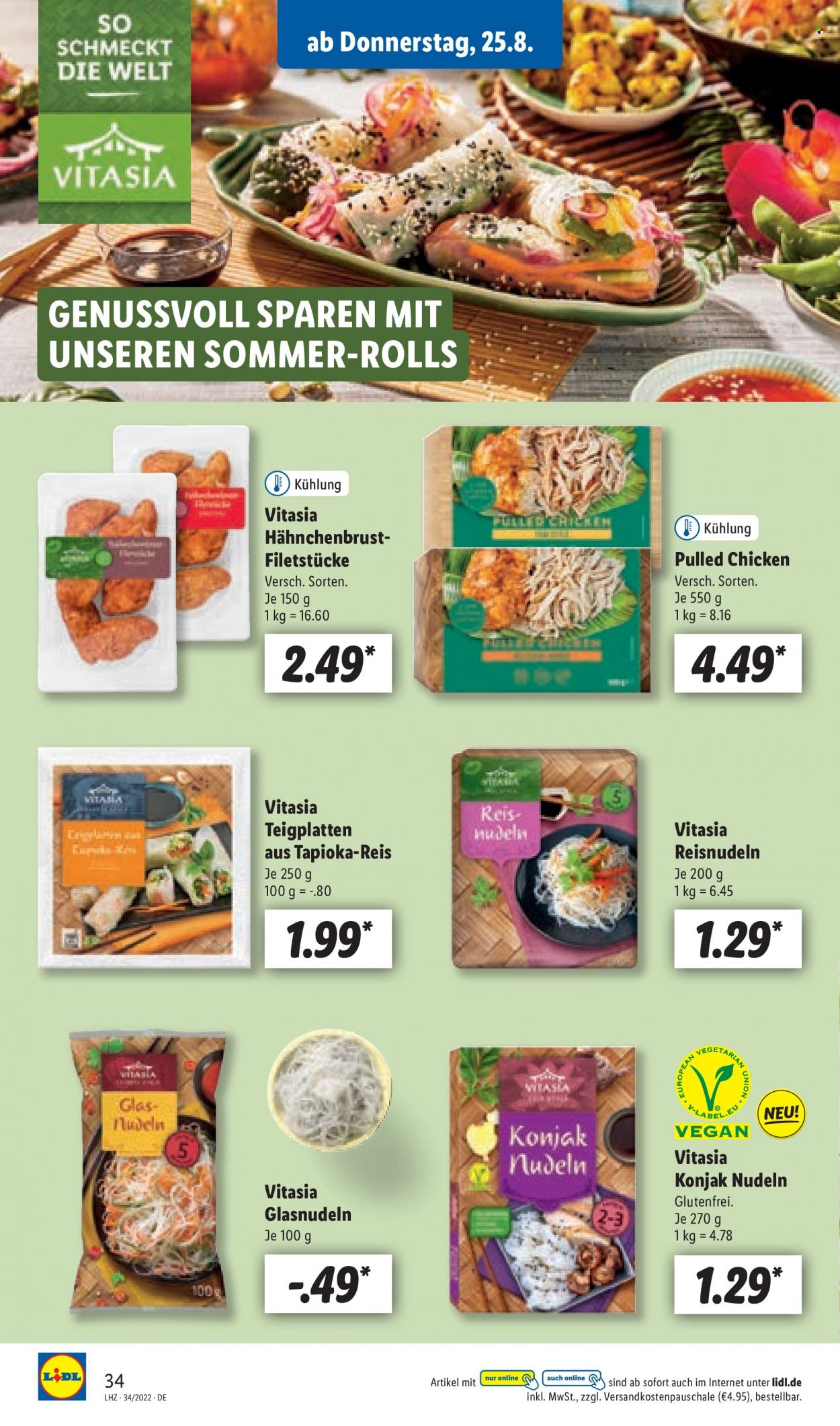 Lidl Prospekte  - 22.08.2022 - 27.08.2022. Seite 34