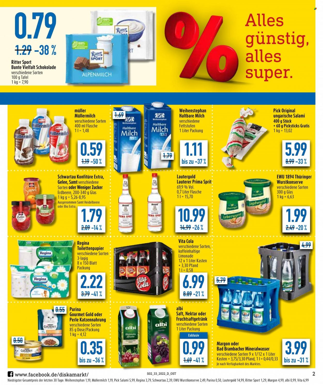 Diska Prospekte  - 15.08.2022 - 20.08.2022. Seite 2