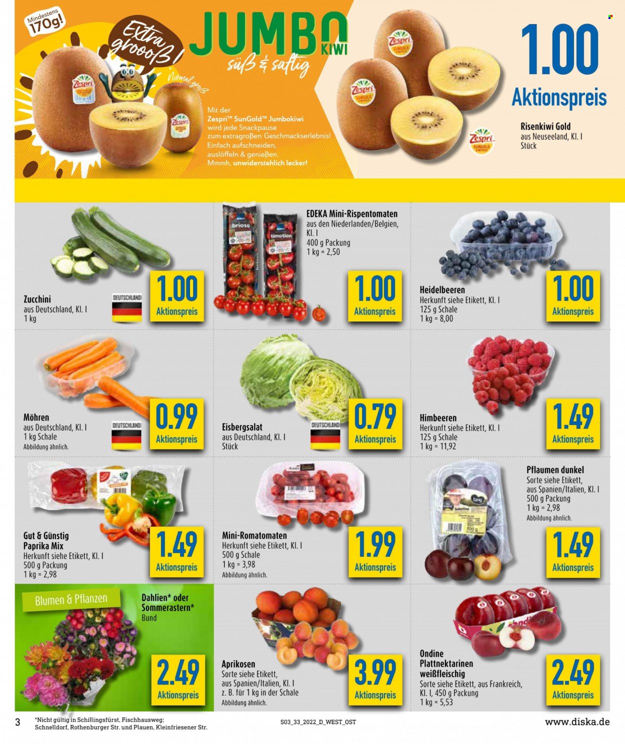 Diska Prospekte  - 15.08.2022 - 20.08.2022. Seite 3