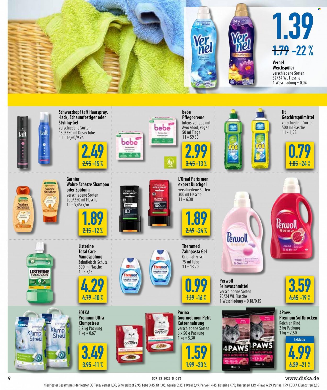 Diska Prospekte  - 15.08.2022 - 20.08.2022. Seite 9