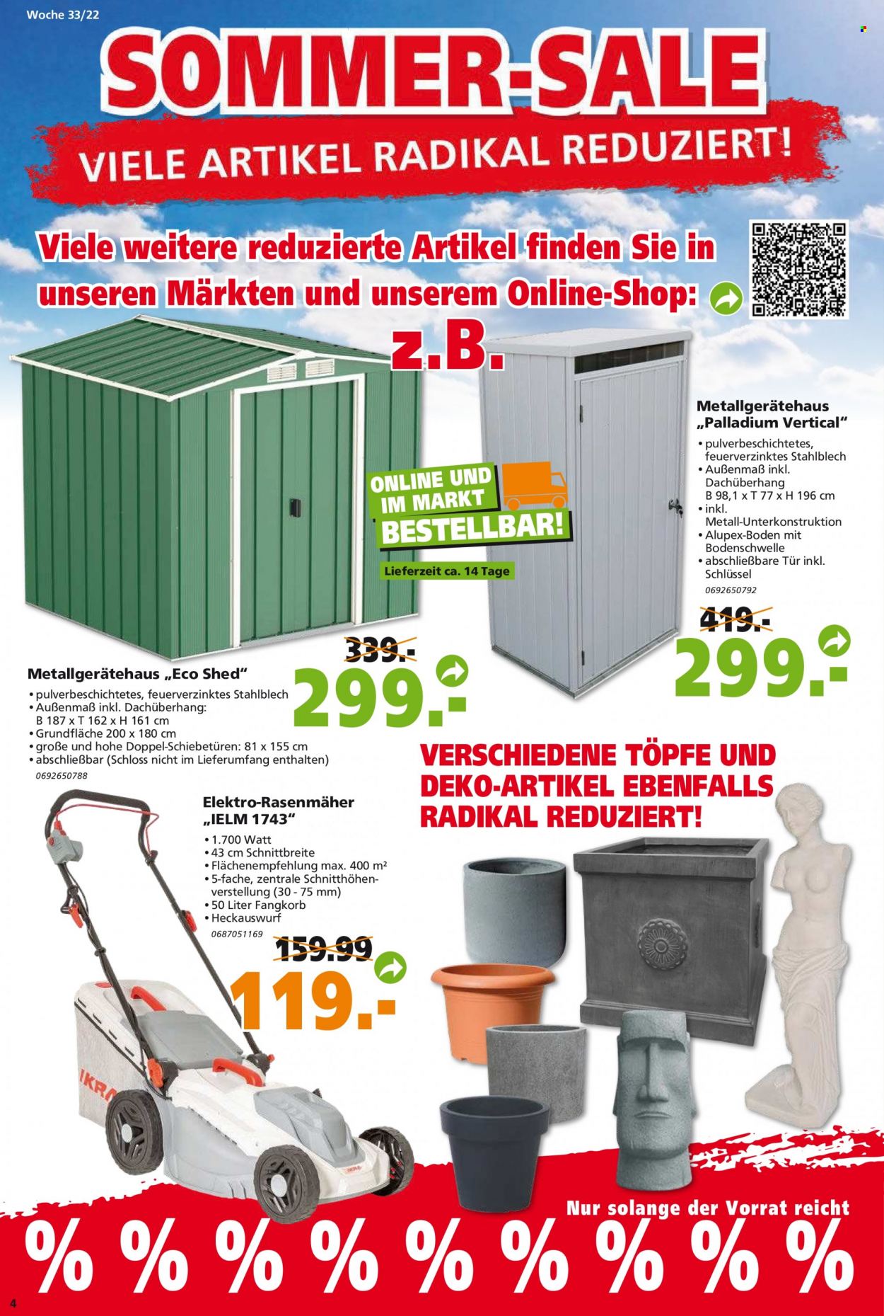 Globus Baumarkt Prospekte  - 15.08.2022 - 20.08.2022. Seite 4