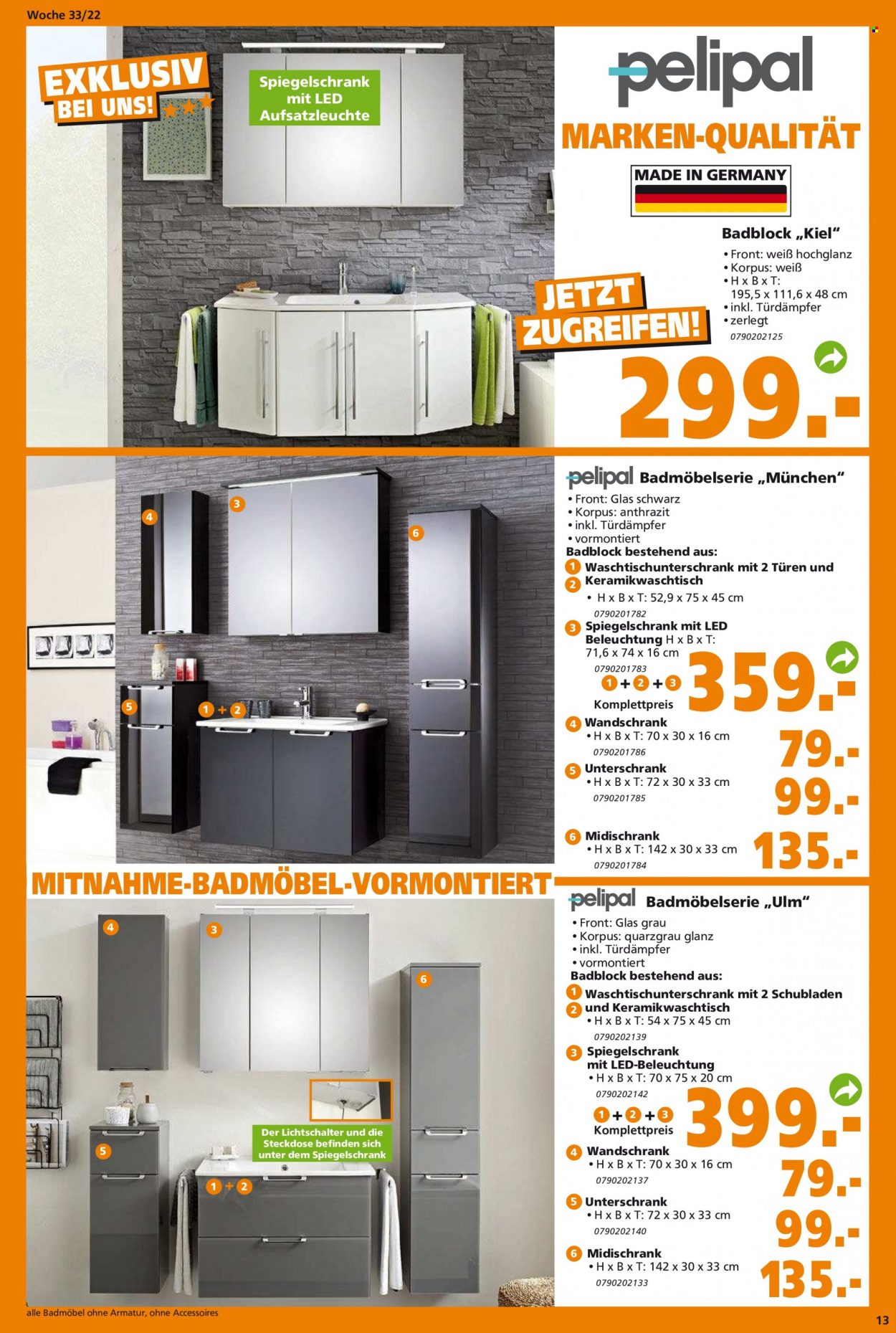 Globus Baumarkt Prospekte  - 15.08.2022 - 20.08.2022. Seite 13