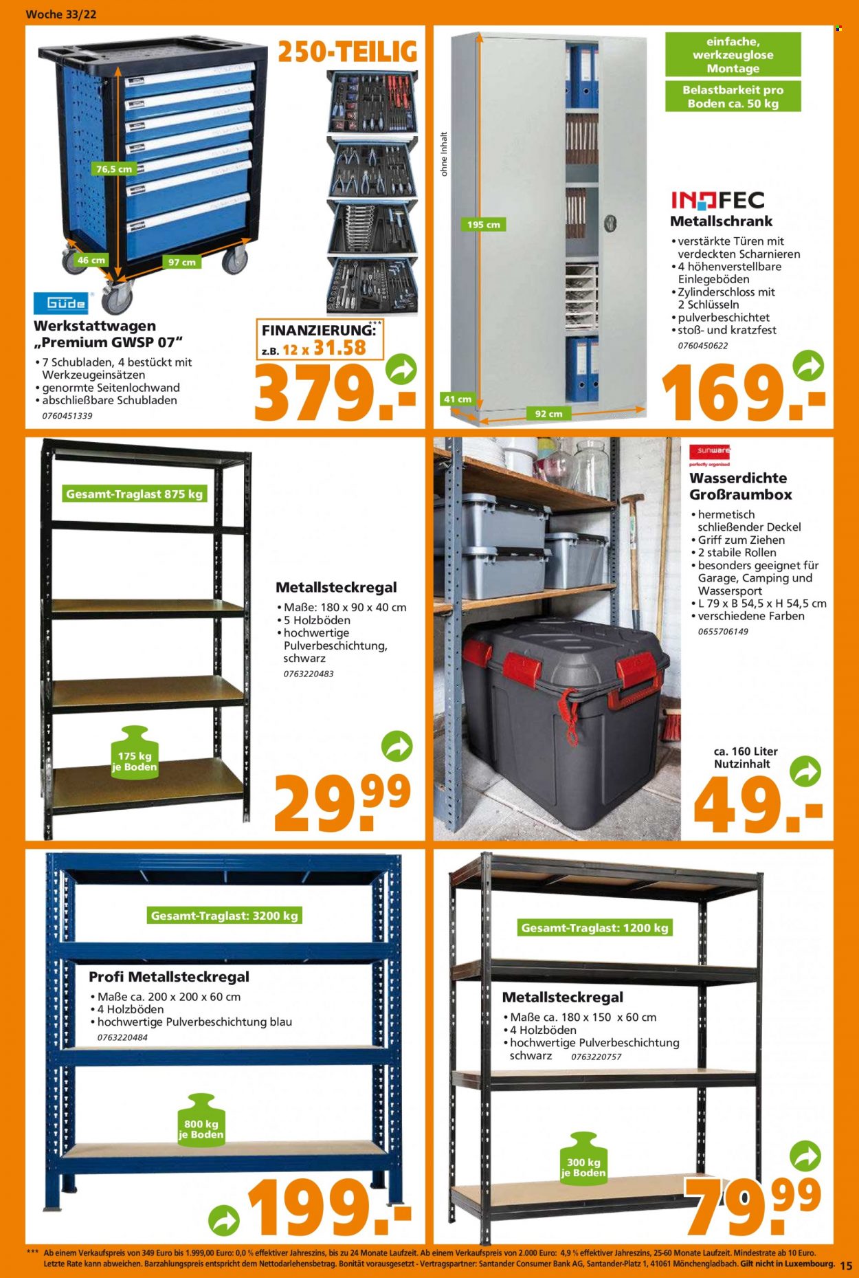 Globus Baumarkt Prospekte  - 15.08.2022 - 20.08.2022. Seite 15