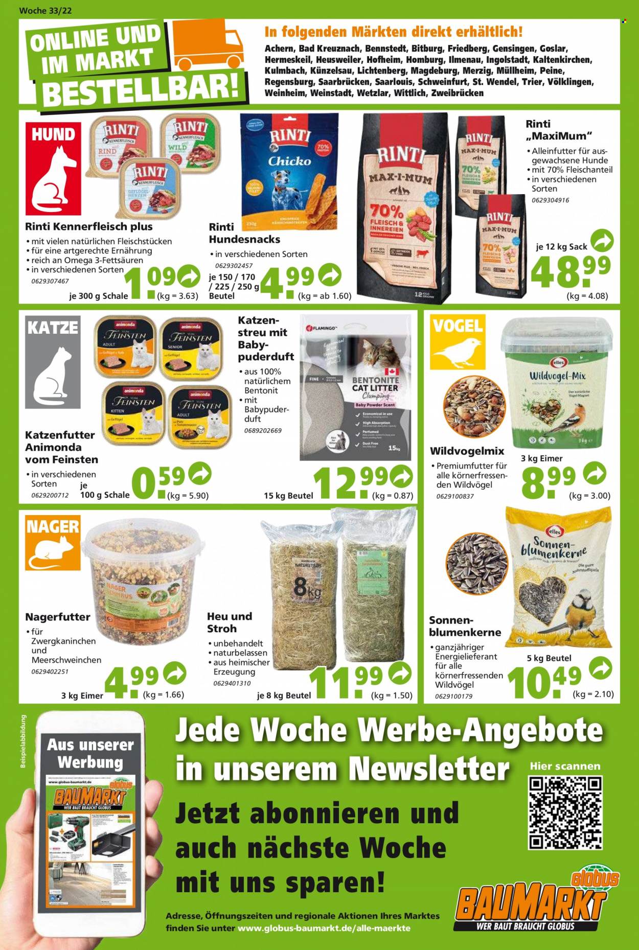 Globus Baumarkt Prospekte  - 15.08.2022 - 20.08.2022. Seite 16