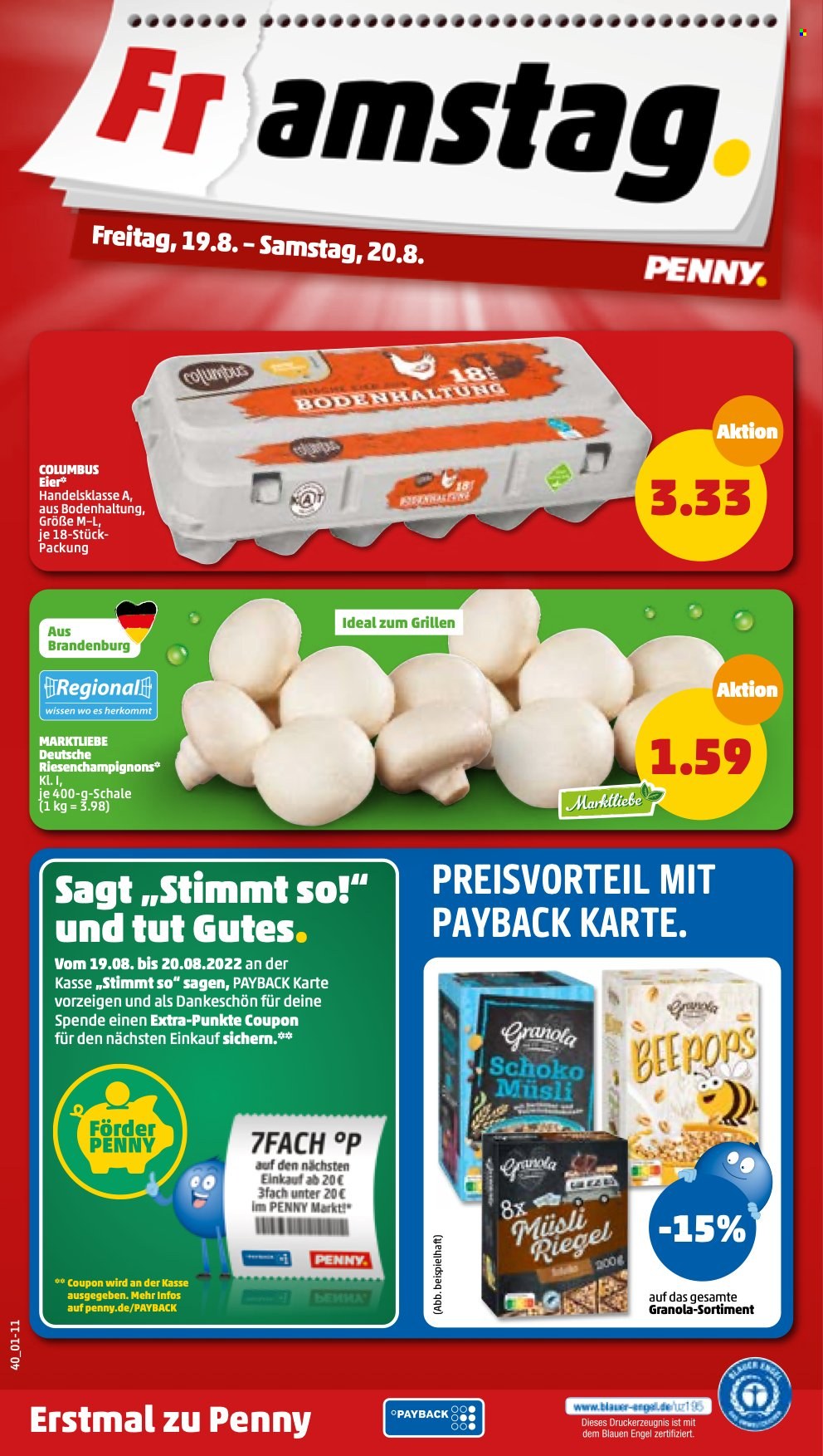 Penny Prospekte  - 15.08.2022 - 20.08.2022. Seite 40