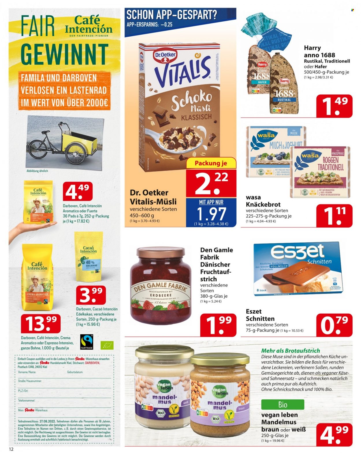 famila Prospekte  - 15.08.2022 - 20.08.2022. Seite 12