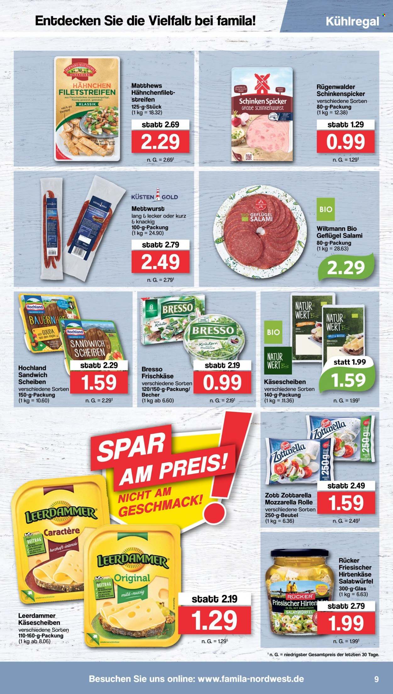 famila Prospekte  - 15.08.2022 - 20.08.2022. Seite 9