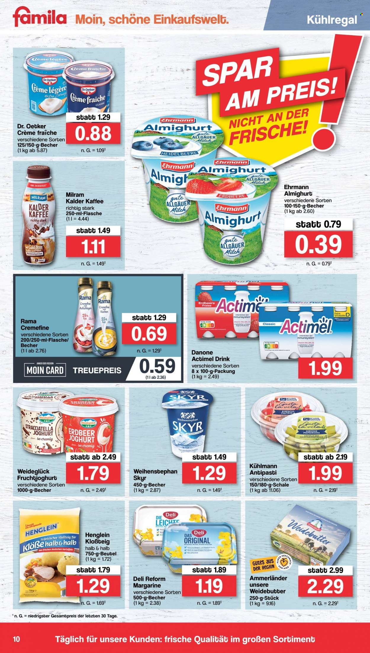 famila Prospekte  - 15.08.2022 - 20.08.2022. Seite 10