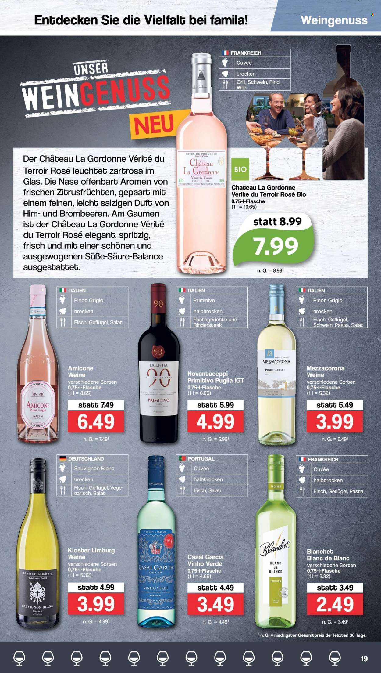 famila Prospekte  - 15.08.2022 - 20.08.2022. Seite 19