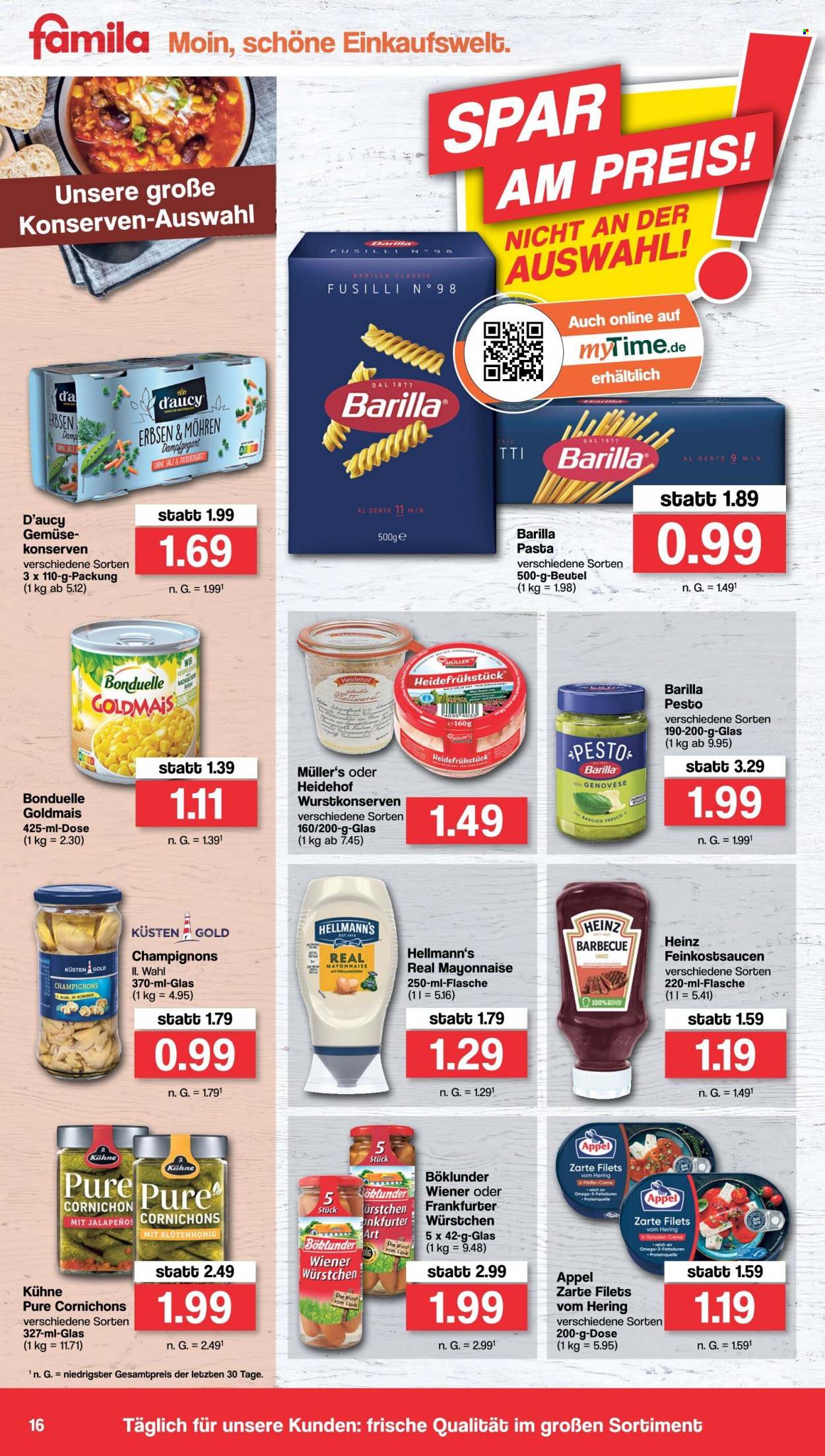 famila Prospekte  - 15.08.2022 - 20.08.2022. Seite 16