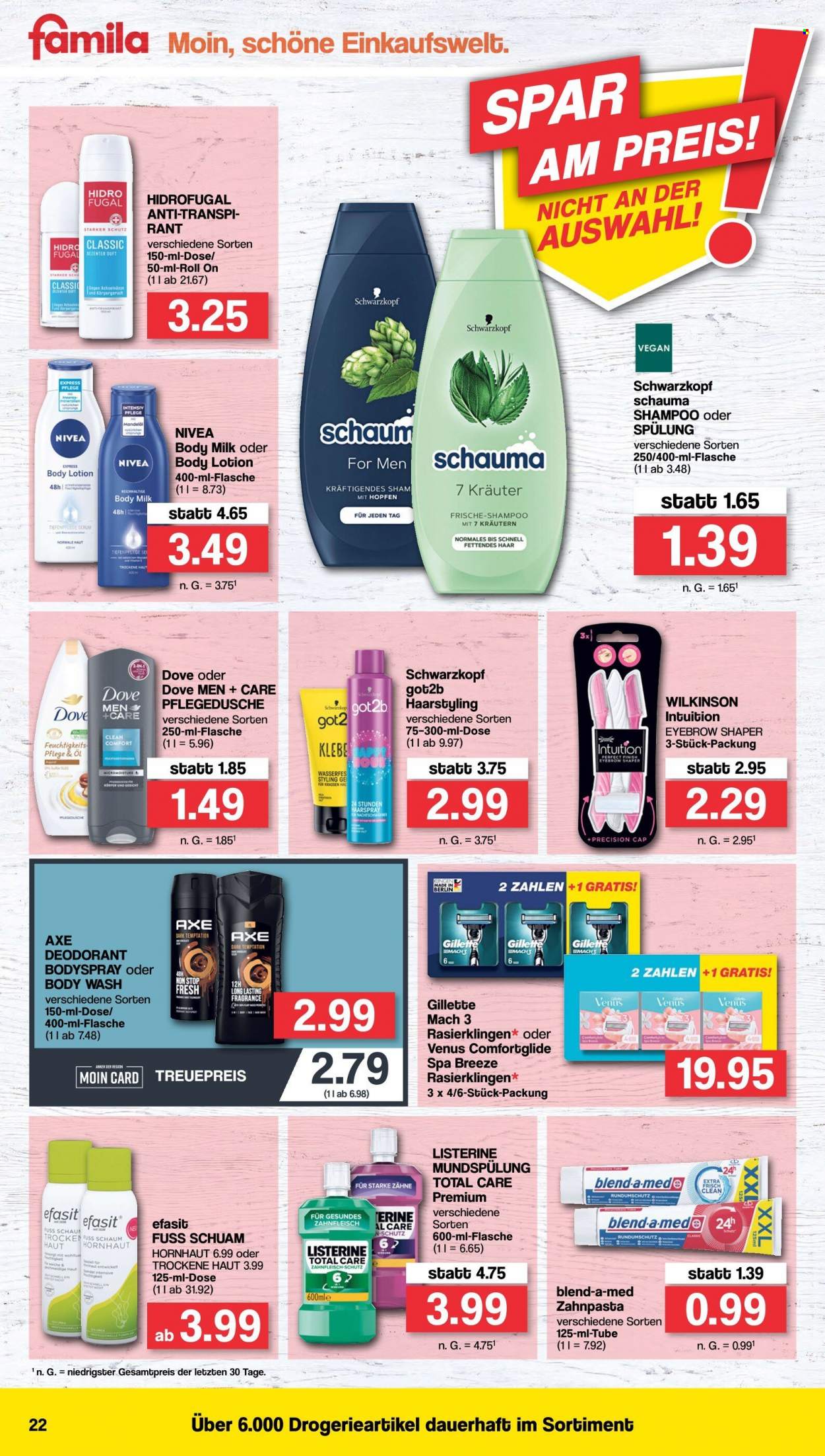 famila Prospekte  - 15.08.2022 - 20.08.2022. Seite 22