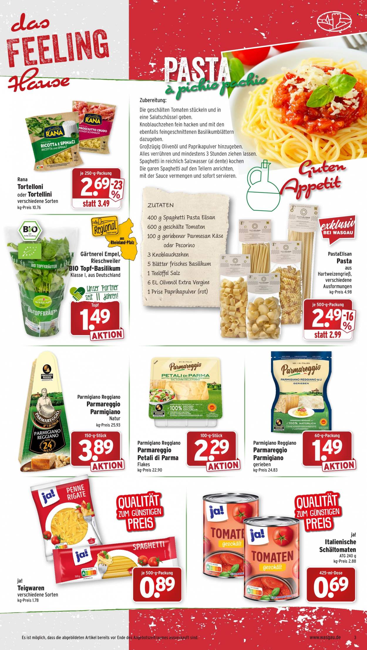 Wasgau Prospekte  - 15.08.2022 - 20.08.2022. Seite 3