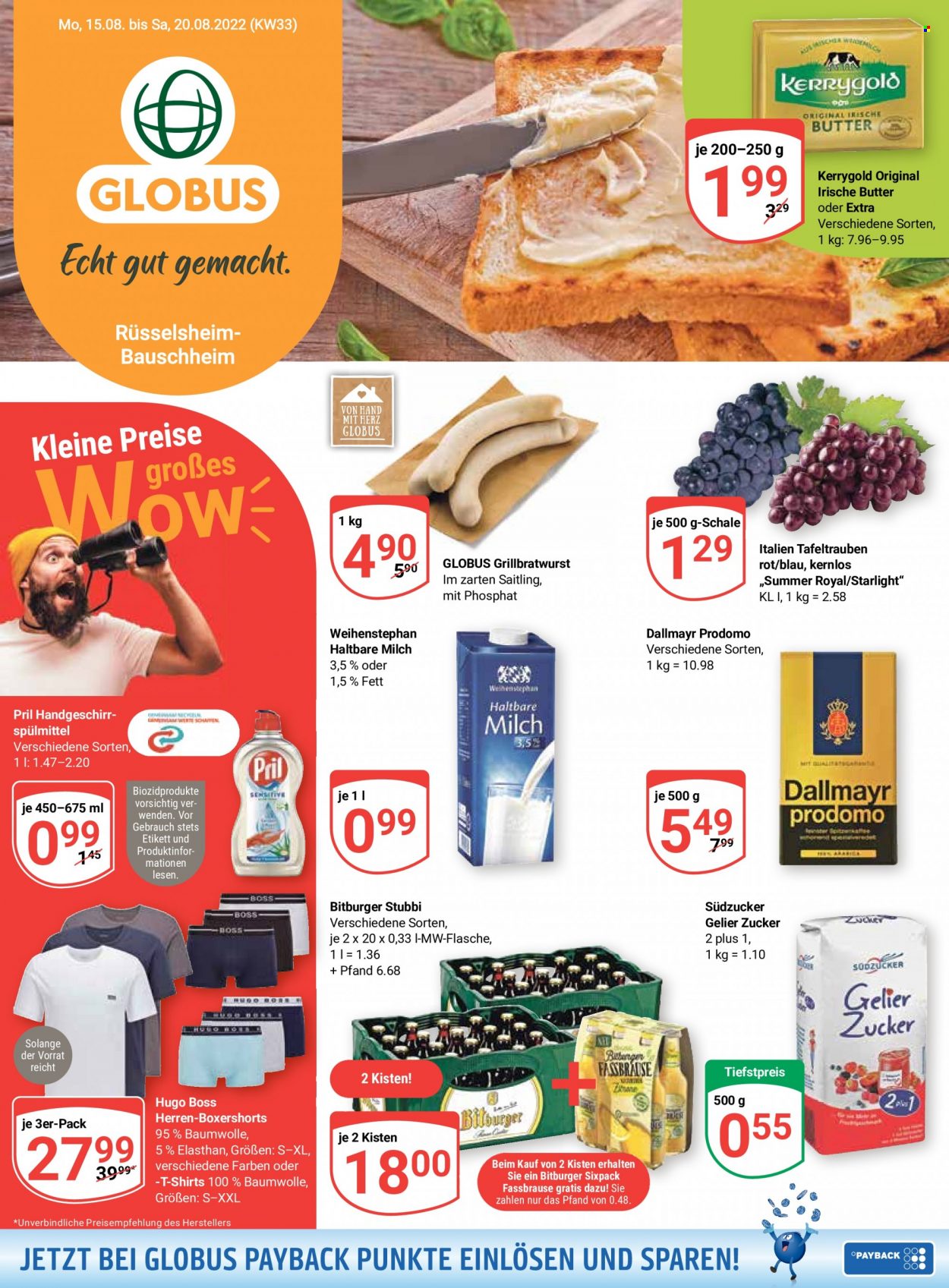 Globus Prospekte  - 15.08.2022 - 20.08.2022. Seite 3