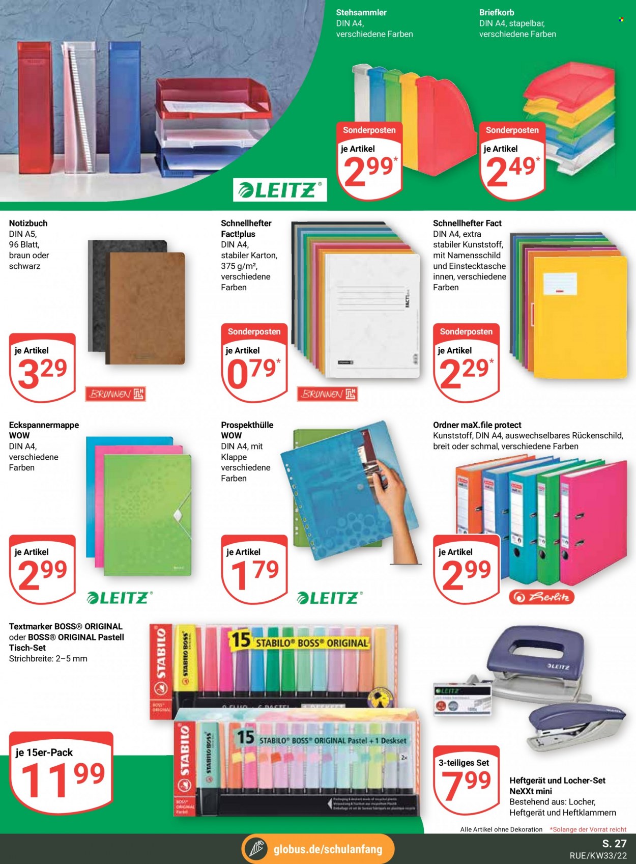 Globus Prospekte  - 15.08.2022 - 20.08.2022. Seite 29