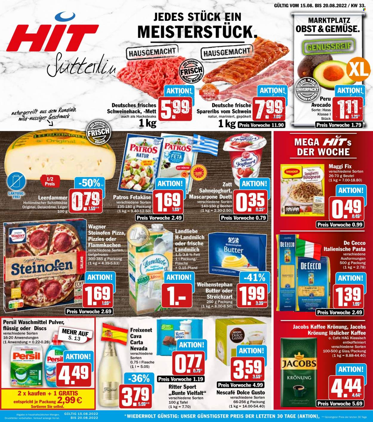 Hit Prospekte  - 15.08.2022 - 20.08.2022. Seite 1