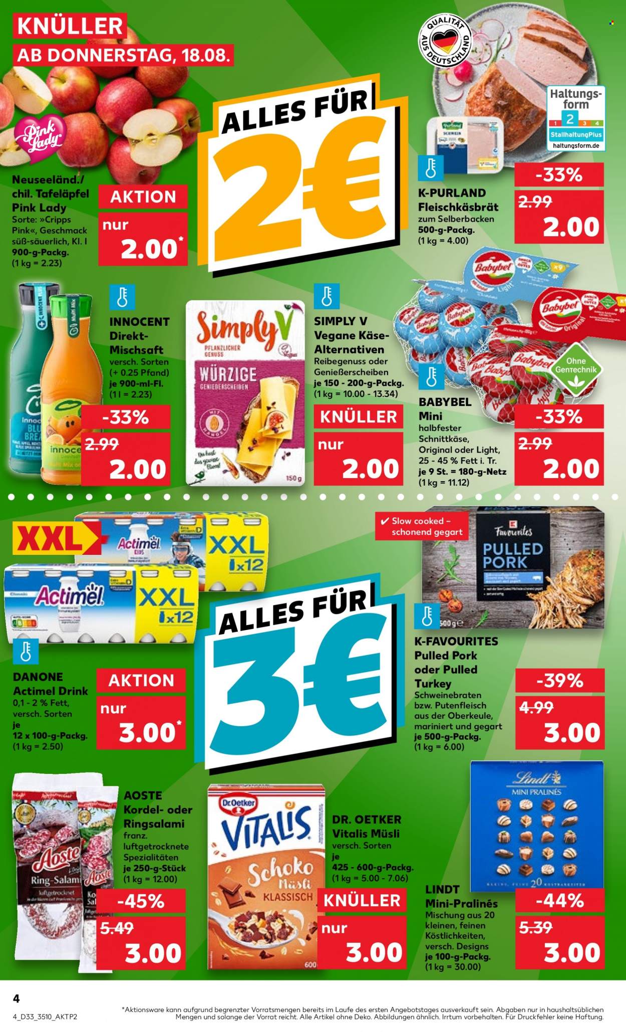 Kaufland Prospekte  - 18.08.2022 - 24.08.2022. Seite 4