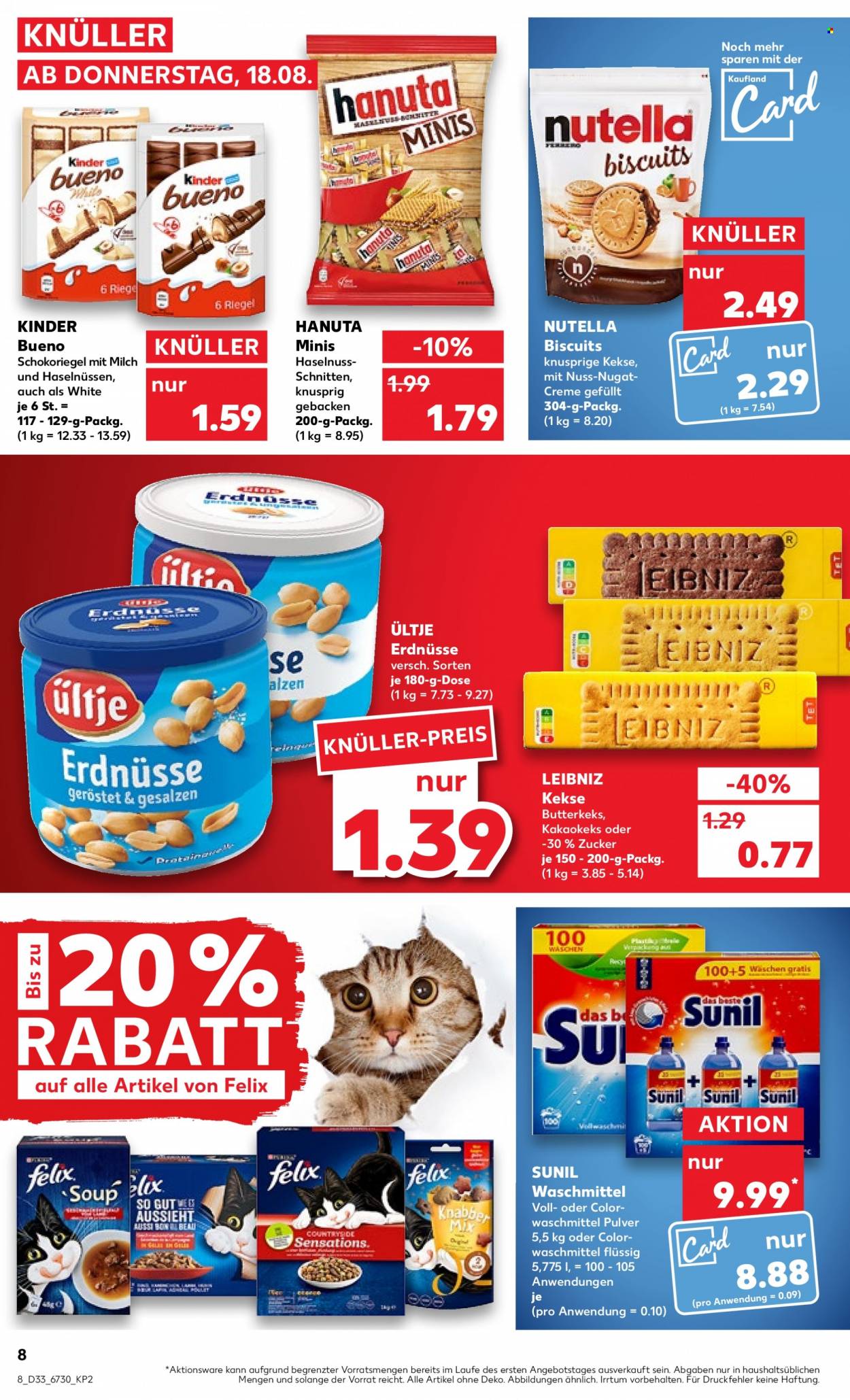 Kaufland Prospekte  - 18.08.2022 - 24.08.2022. Seite 8