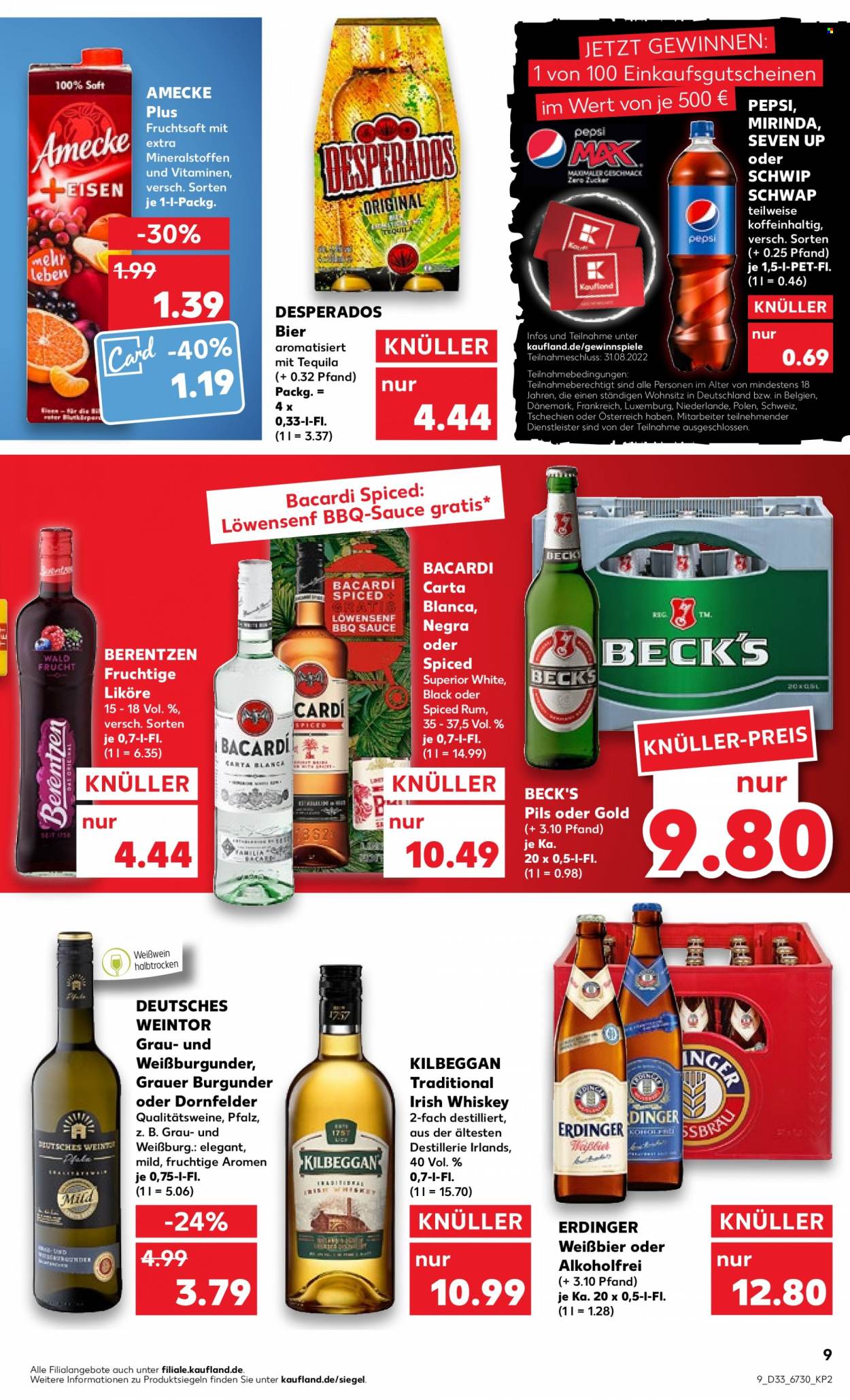 Kaufland Prospekte  - 18.08.2022 - 24.08.2022. Seite 9