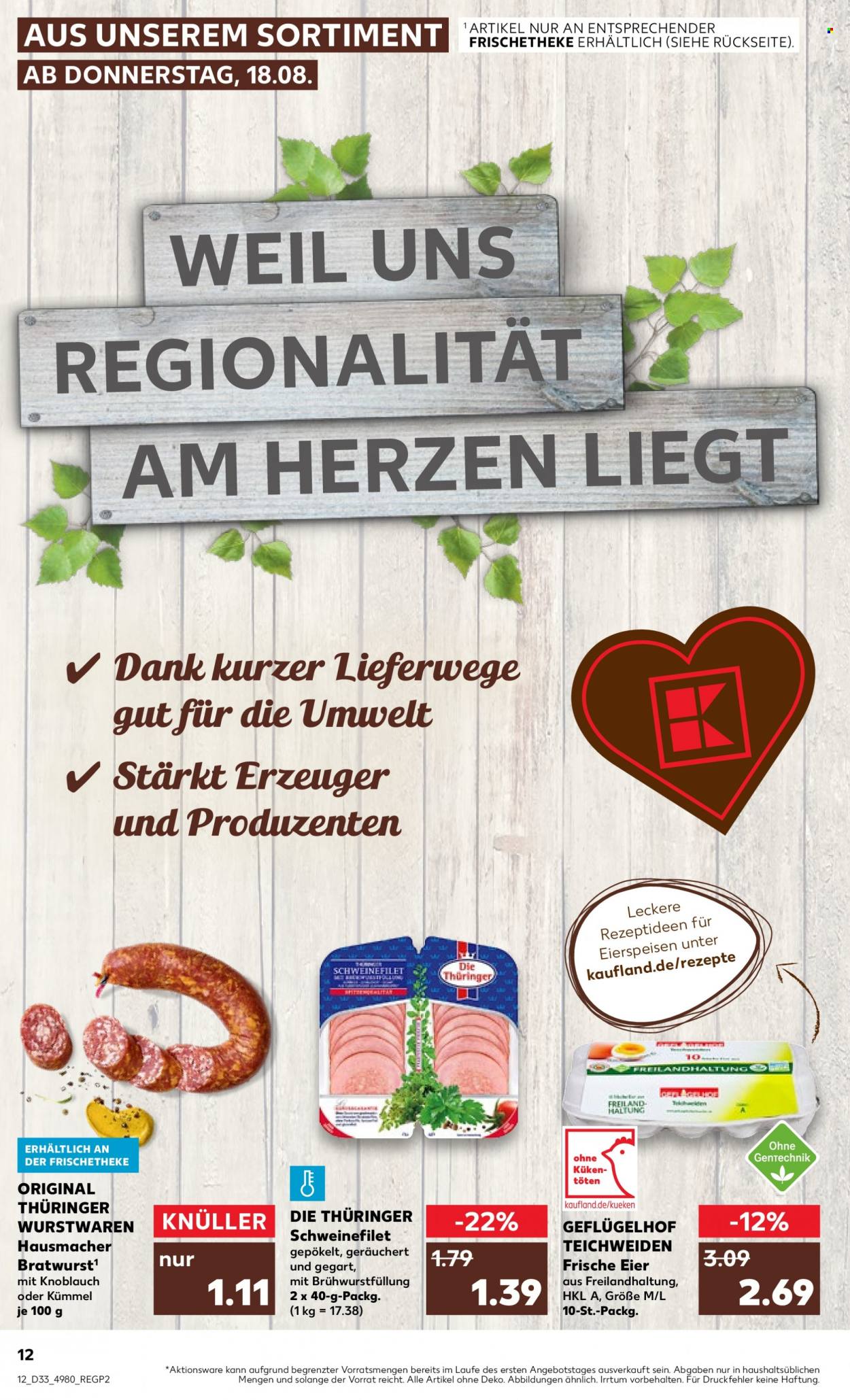 Kaufland Prospekte  - 18.08.2022 - 24.08.2022. Seite 12