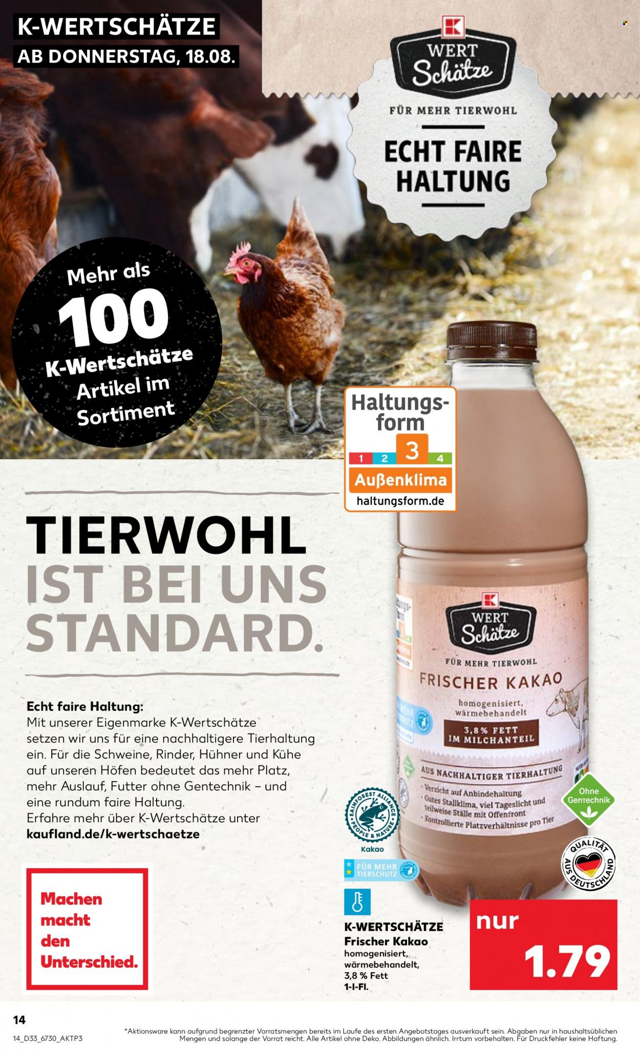 Kaufland Prospekte  - 18.08.2022 - 24.08.2022. Seite 14