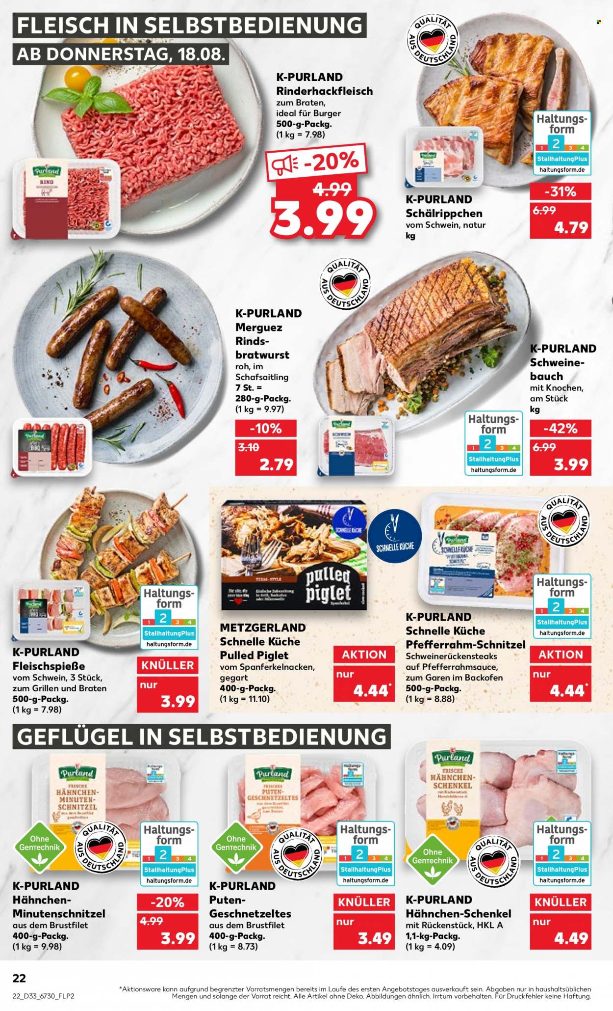 Kaufland Prospekte  - 18.08.2022 - 24.08.2022. Seite 22