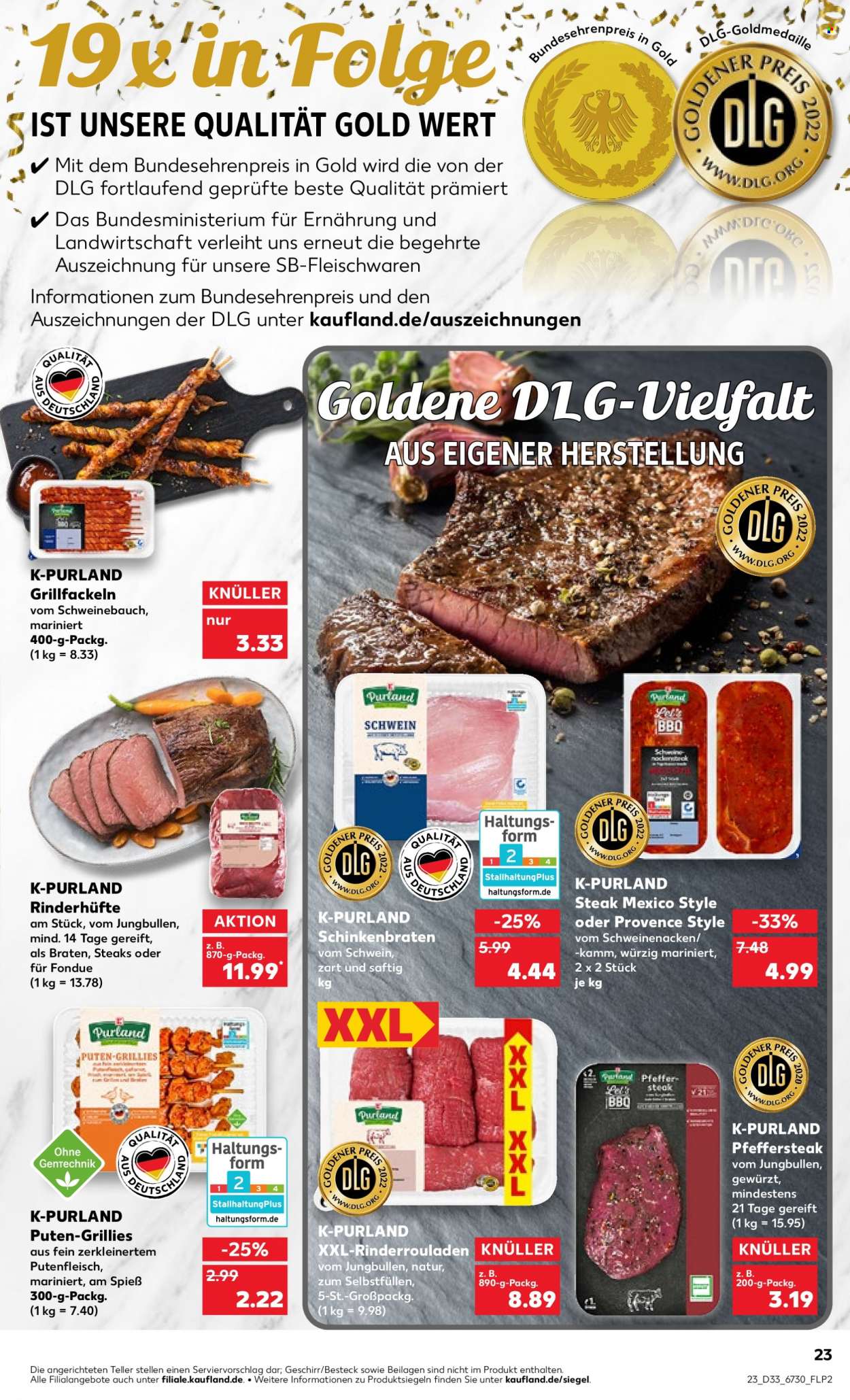 Kaufland Prospekte  - 18.08.2022 - 24.08.2022. Seite 23
