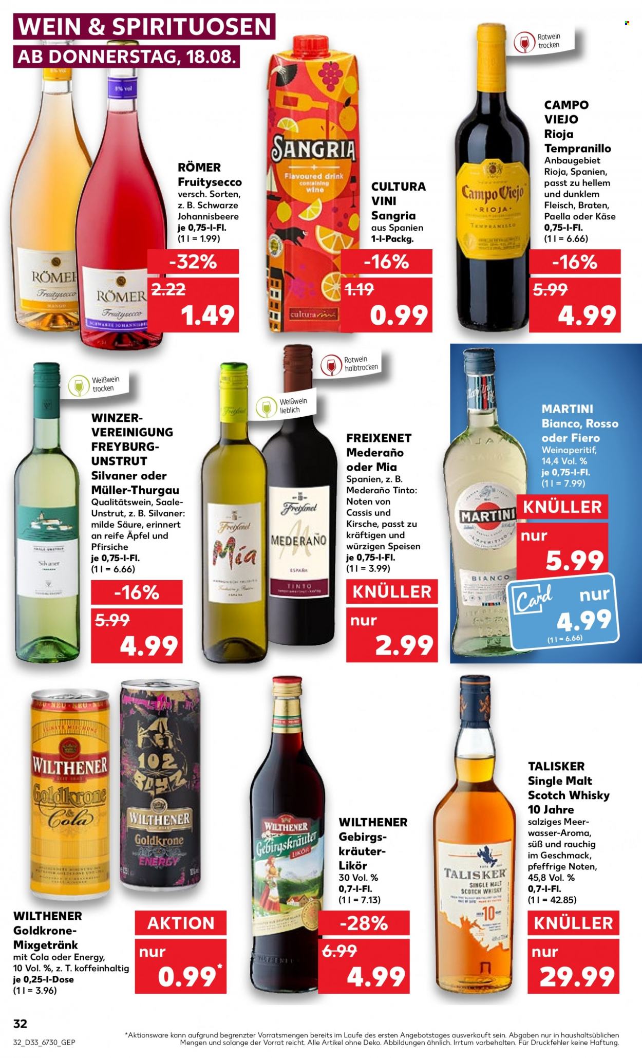 Kaufland Prospekte  - 18.08.2022 - 24.08.2022. Seite 32