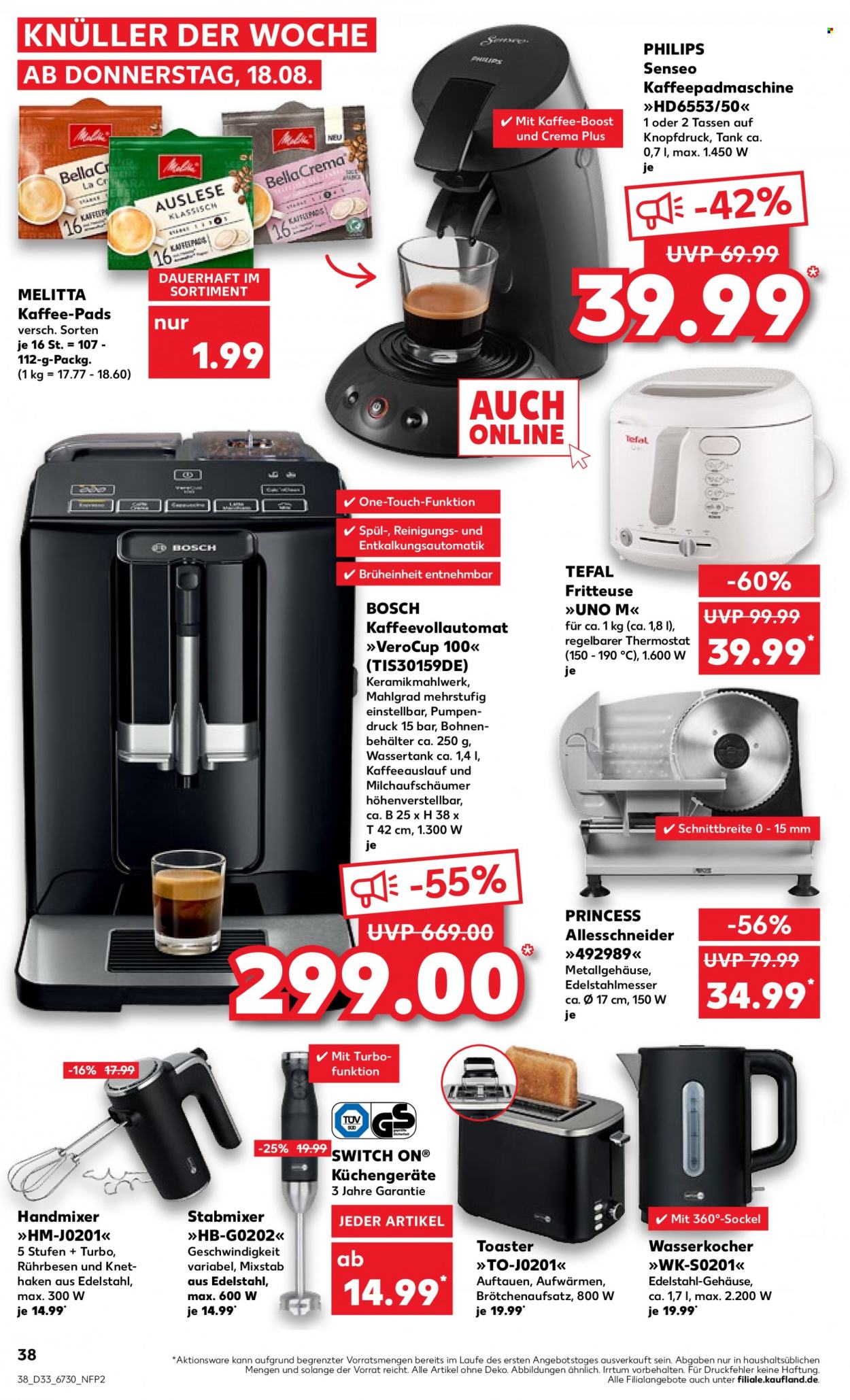 Kaufland Prospekte  - 18.08.2022 - 24.08.2022. Seite 38