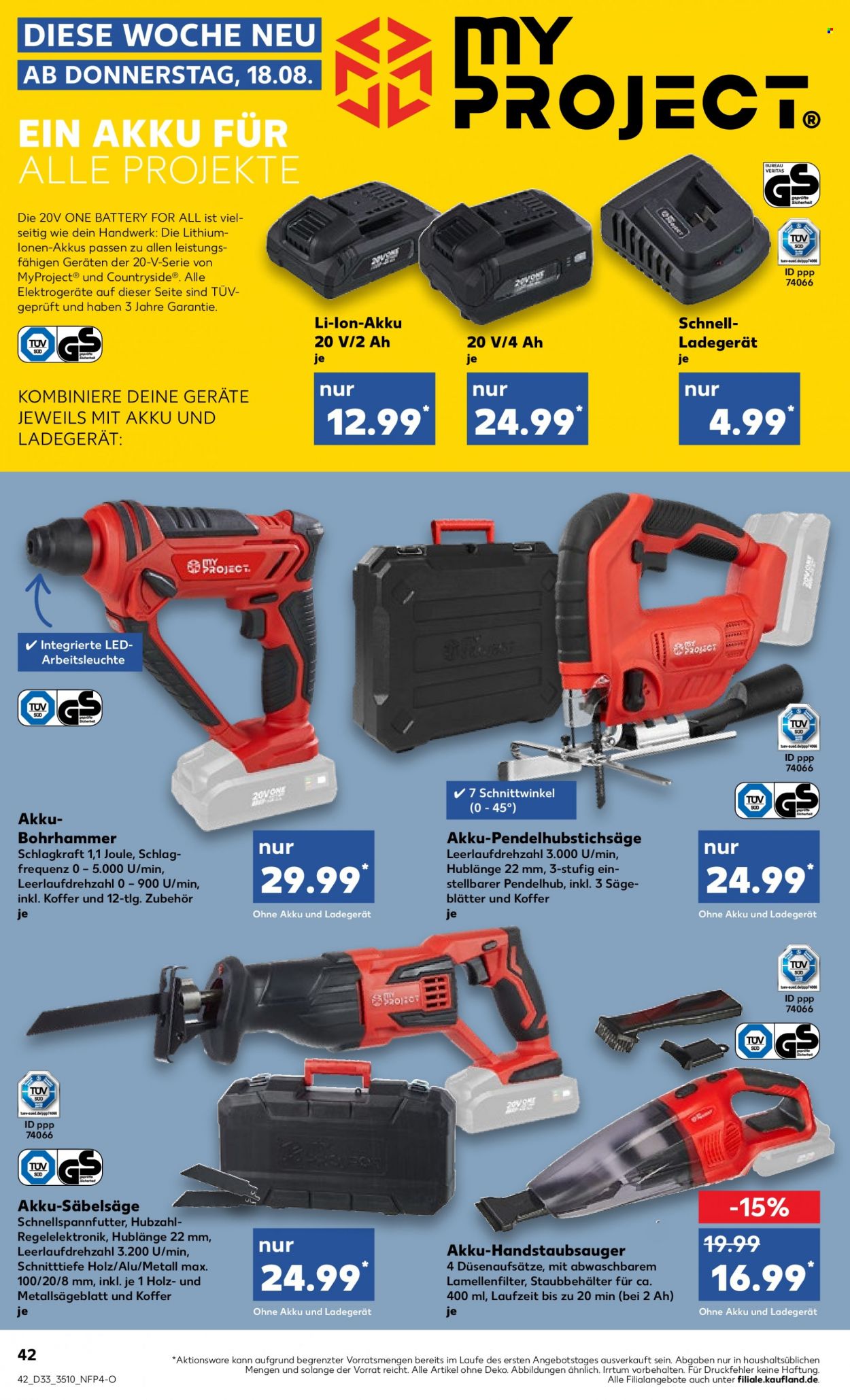 Kaufland Prospekte  - 18.08.2022 - 24.08.2022. Seite 42