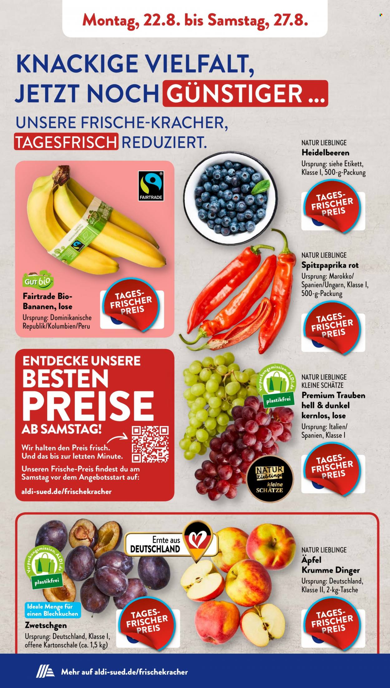 ALDI SÜD Prospekte  - 22.08.2022 - 27.08.2022. Seite 2