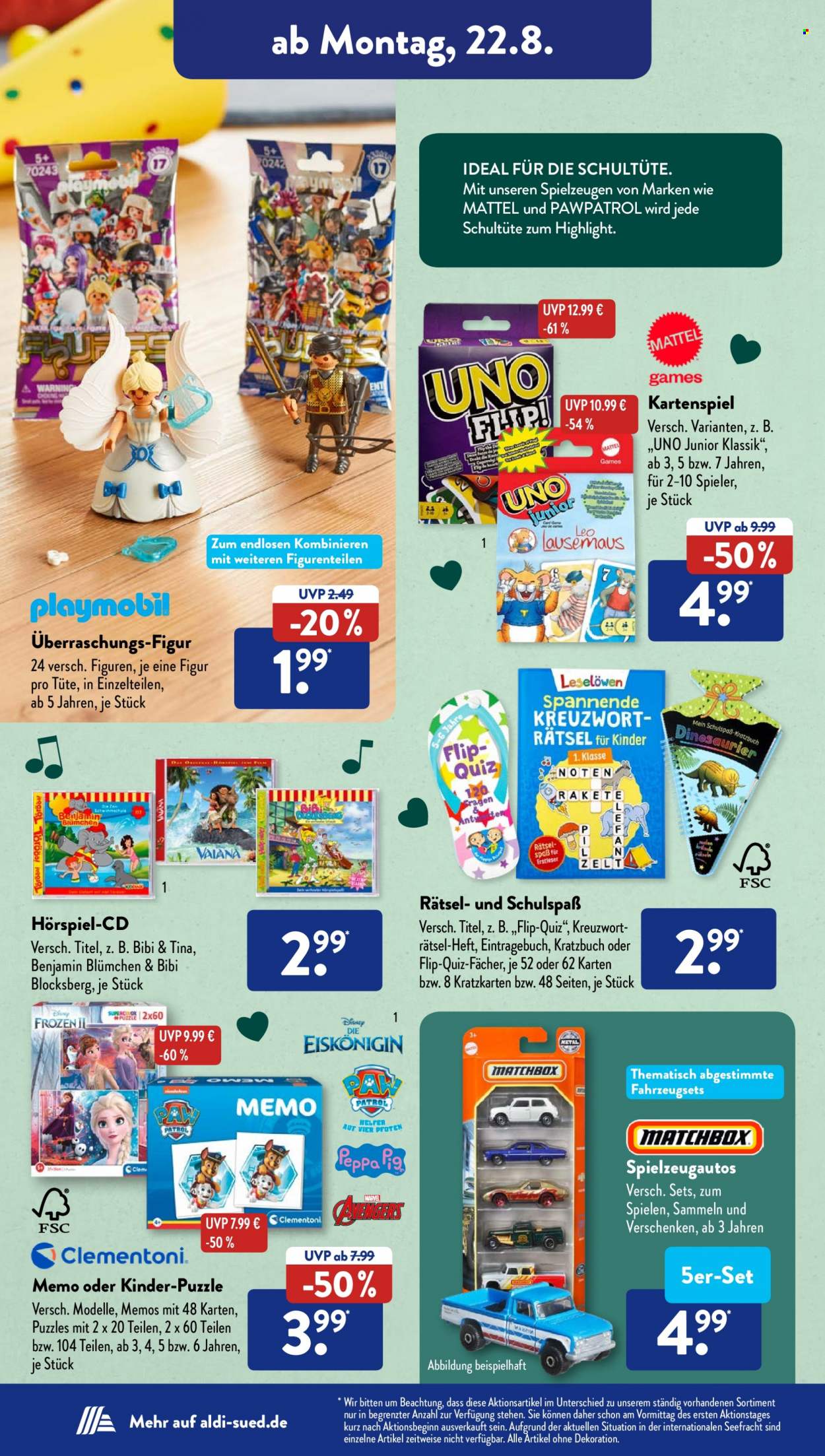 ALDI SÜD Prospekte  - 22.08.2022 - 27.08.2022. Seite 14