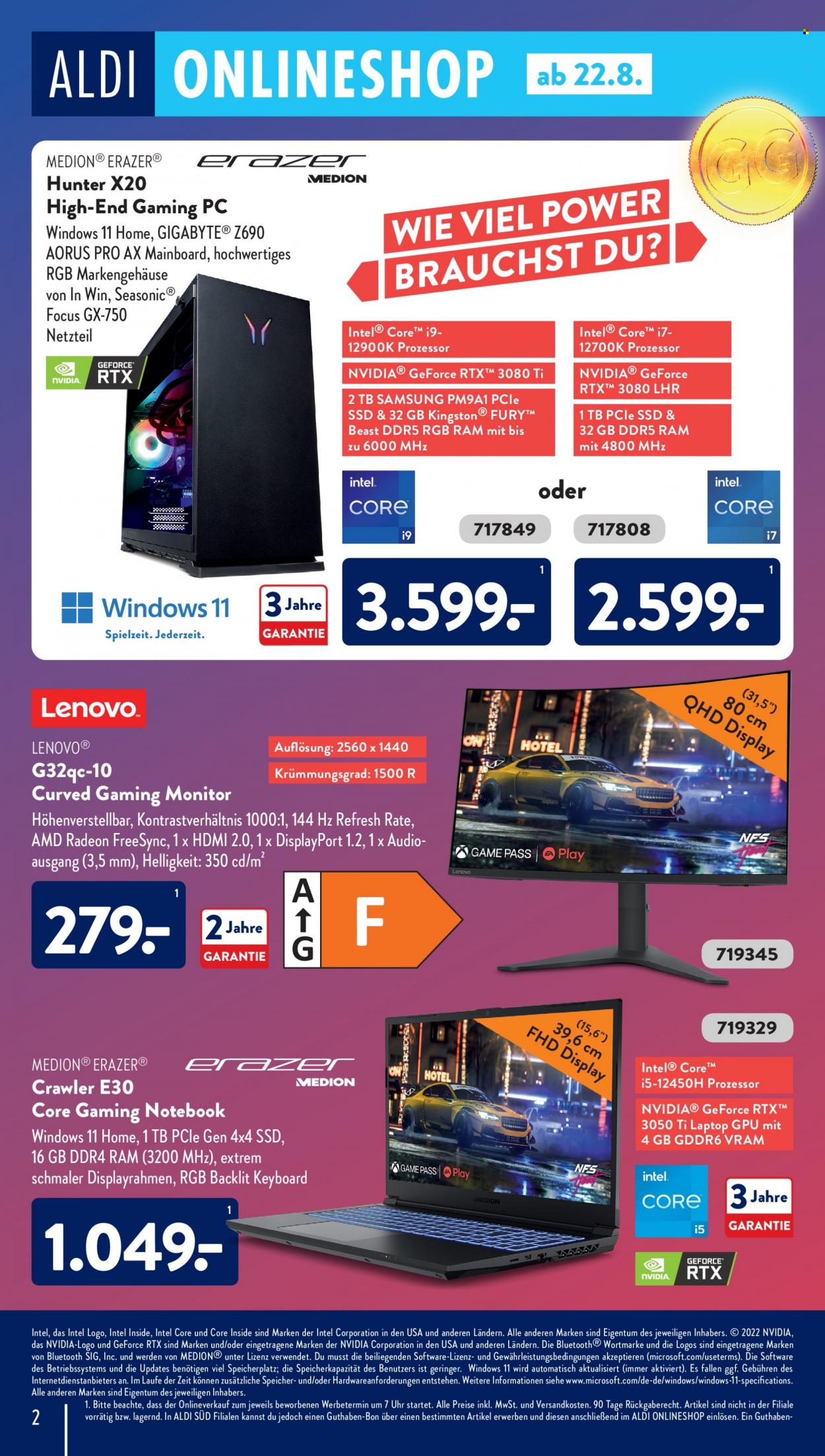 ALDI SÜD Prospekte  - 22.08.2022 - 27.08.2022. Seite 41