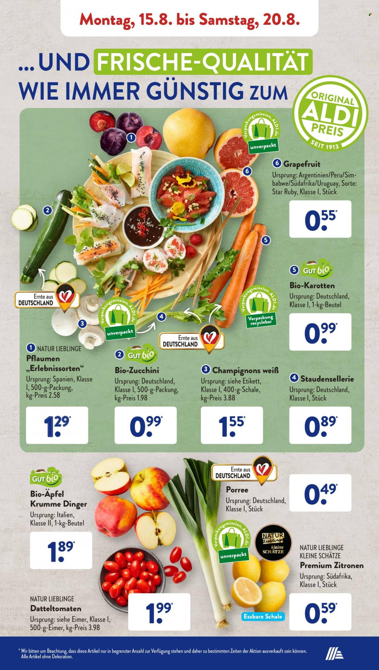 ALDI SÜD Prospekte  - 15.08.2022 - 20.08.2022. Seite 3