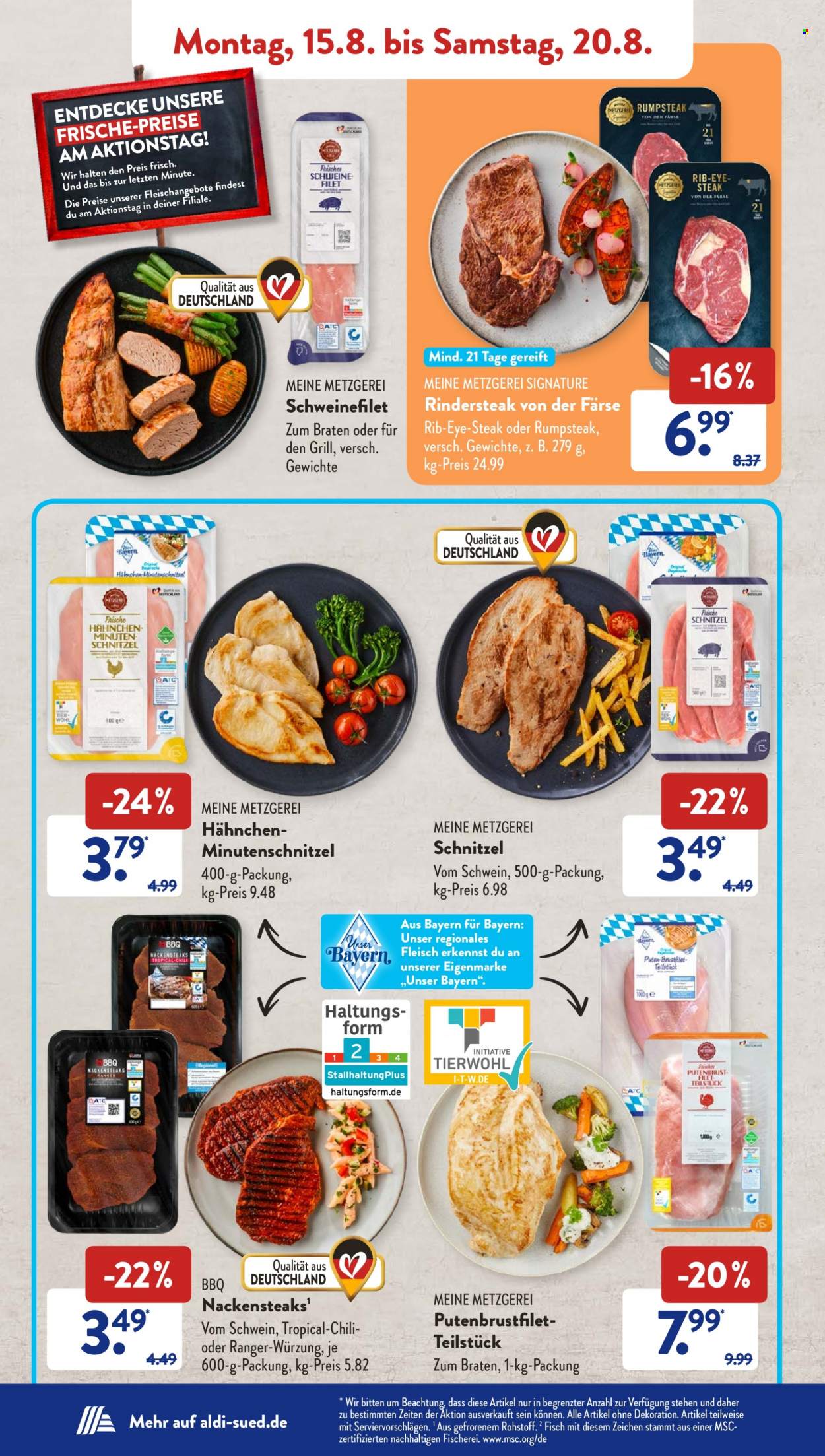 ALDI SÜD Prospekte  - 15.08.2022 - 20.08.2022. Seite 4