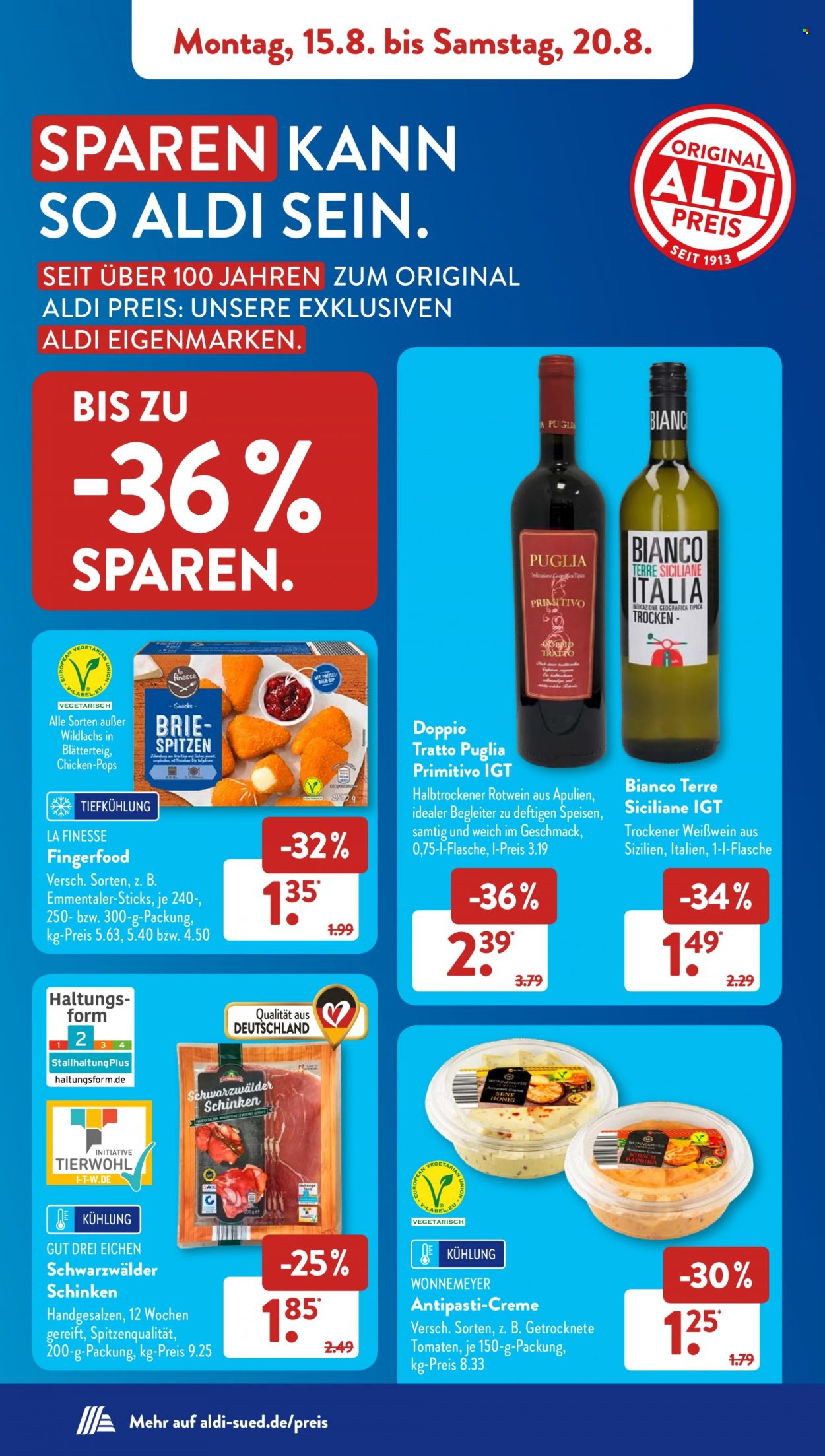 ALDI SÜD Prospekte  - 15.08.2022 - 20.08.2022. Seite 8