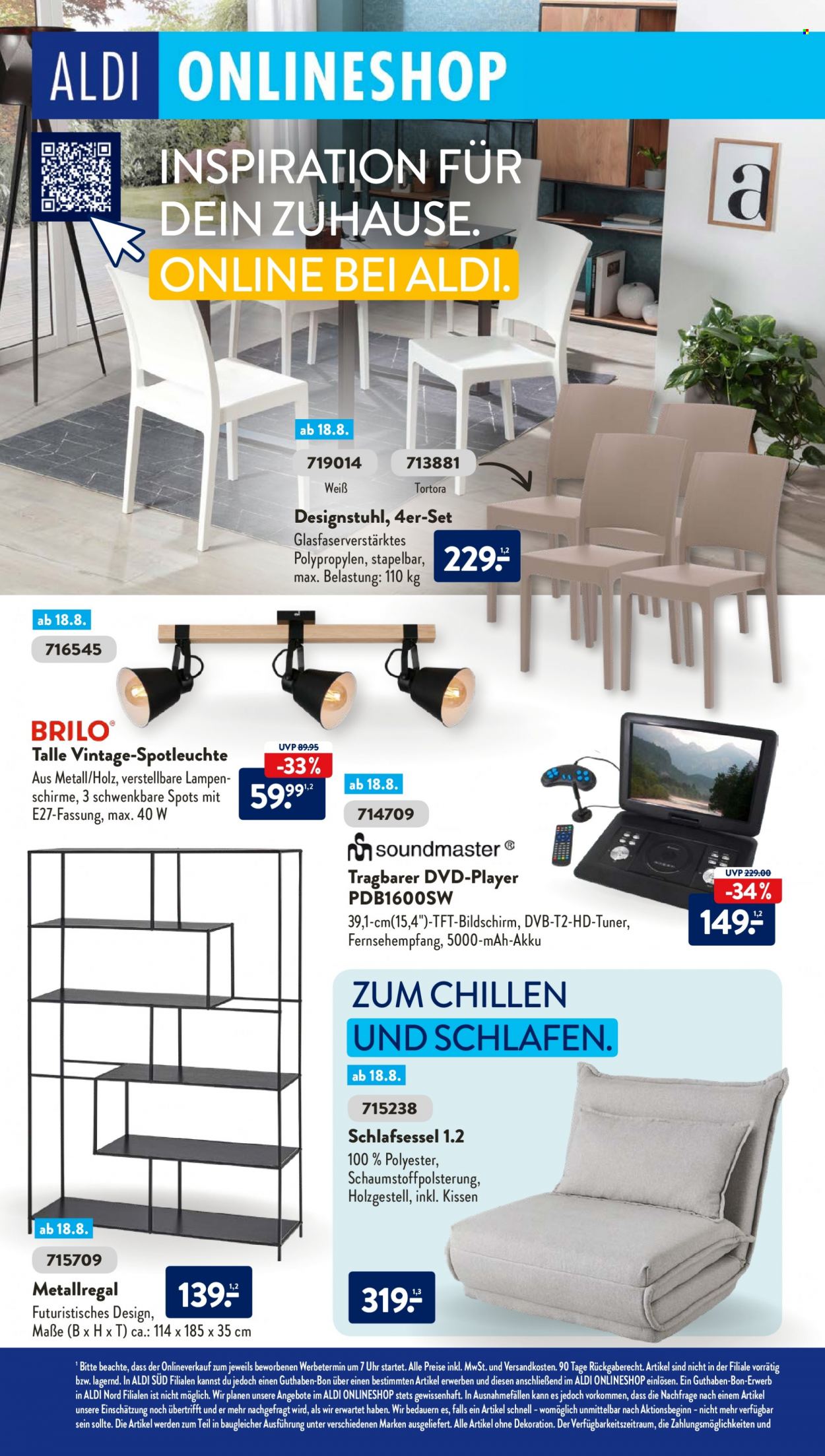 ALDI SÜD Prospekte  - 15.08.2022 - 20.08.2022. Seite 18