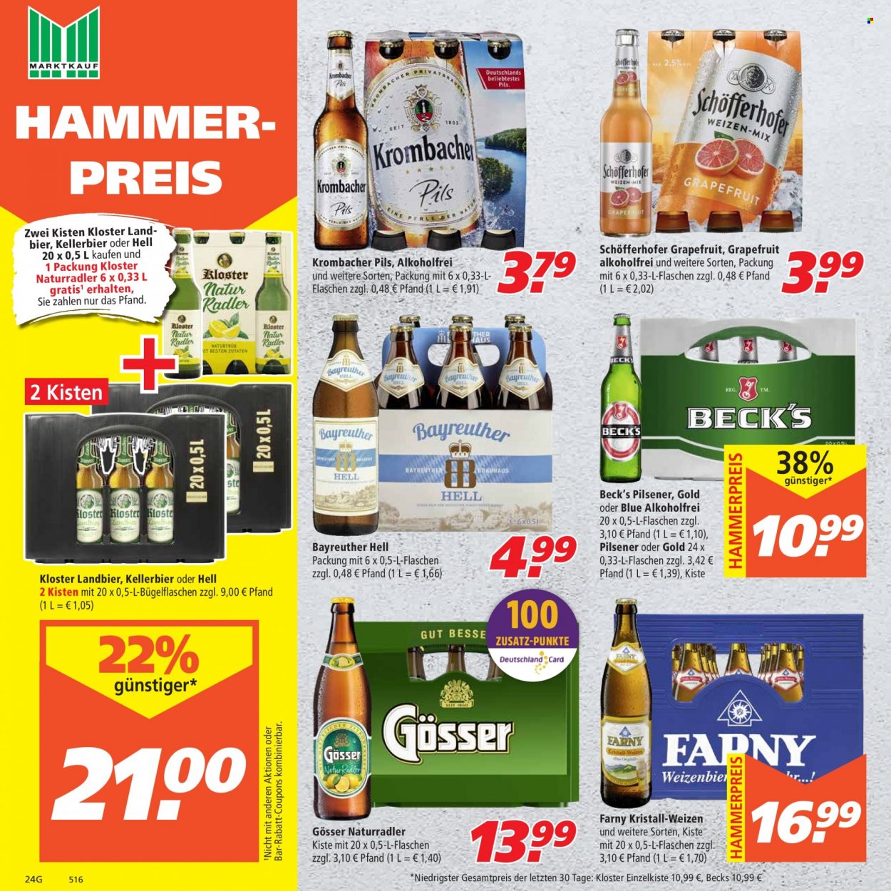 Marktkauf Prospekte  - 15.08.2022 - 20.08.2022. Seite 24