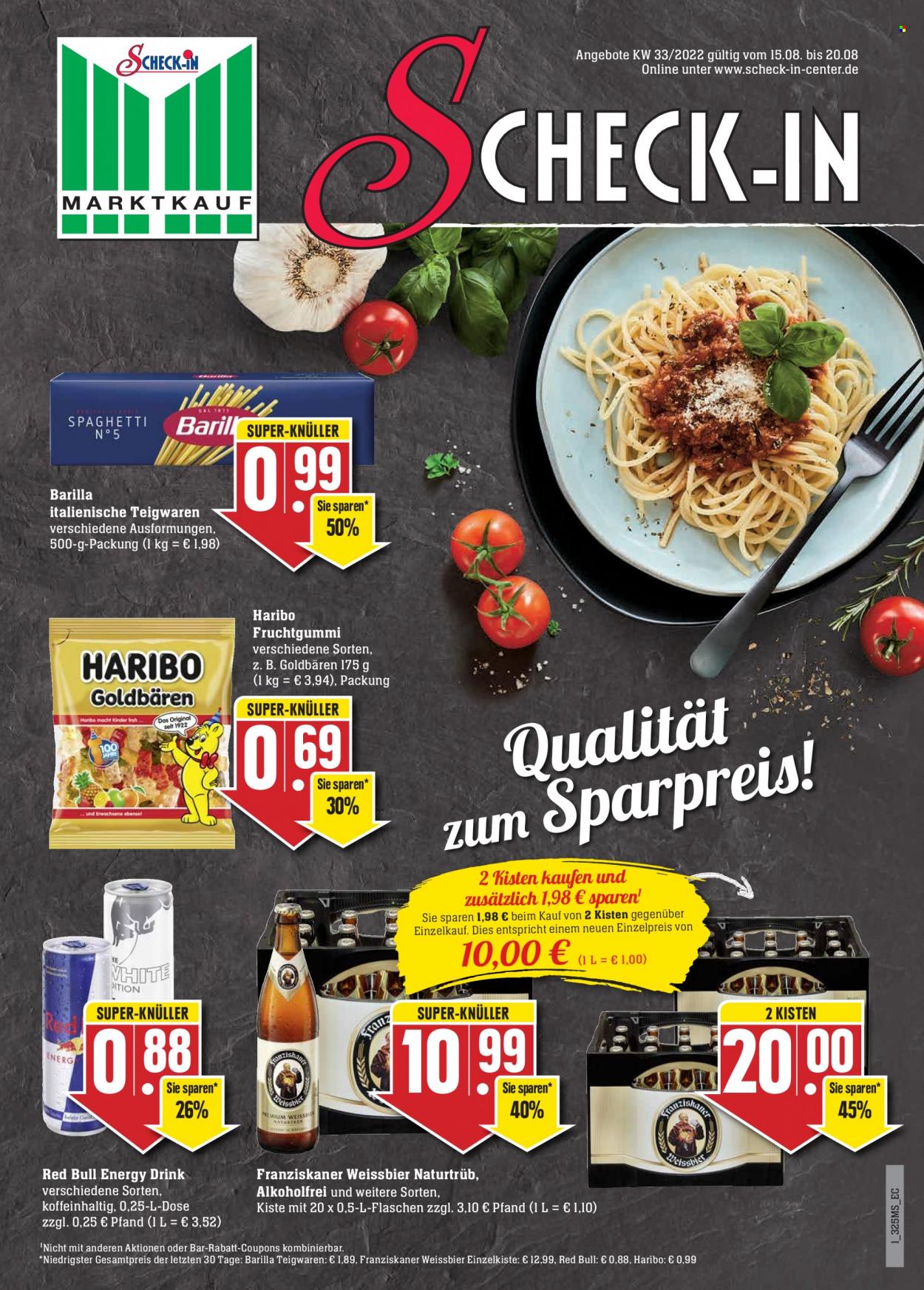 Marktkauf Prospekte  - 15.08.2022 - 20.08.2022. Seite 1