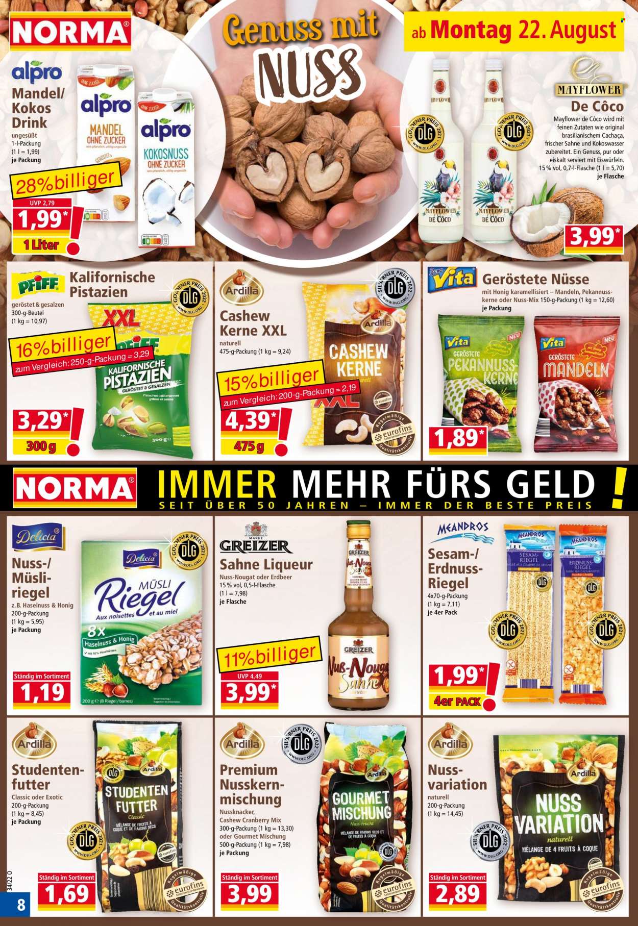 Norma Prospekte  - 22.08.2022 - 28.08.2022. Seite 8