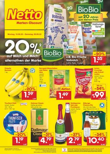 Prospekte Netto Marken-Discount - 15.08.2022 - 20.08.2022.
