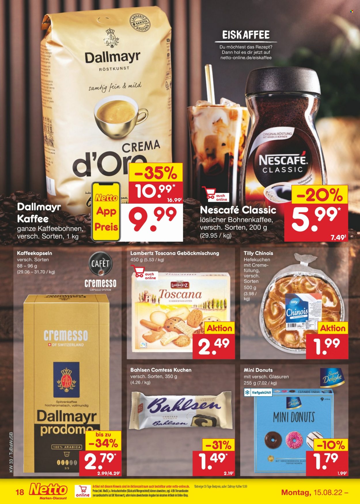 Netto Marken-Discount Prospekte  - 15.08.2022 - 20.08.2022. Seite 18
